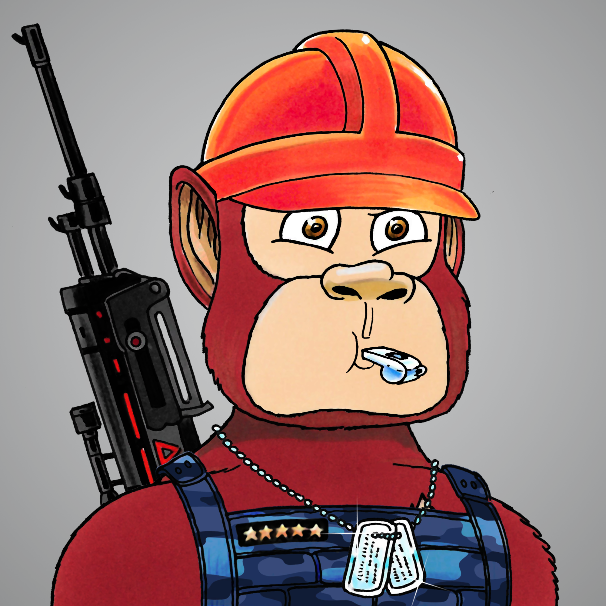 George Trosley - Jungle Freaks - Jungle Freak 4282 - NFT # 4282