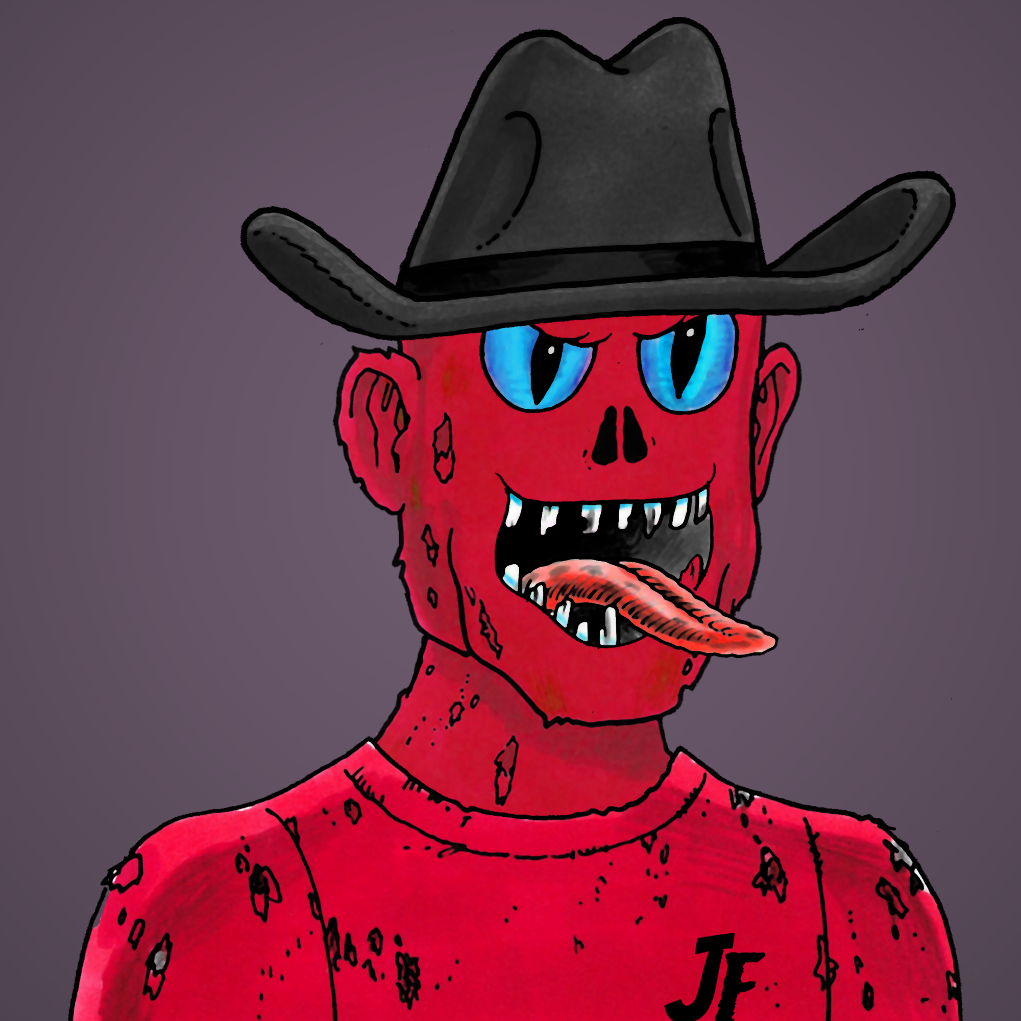 George Trosley - Jungle Freaks - Jungle Freak 4284 - NFT # 4284