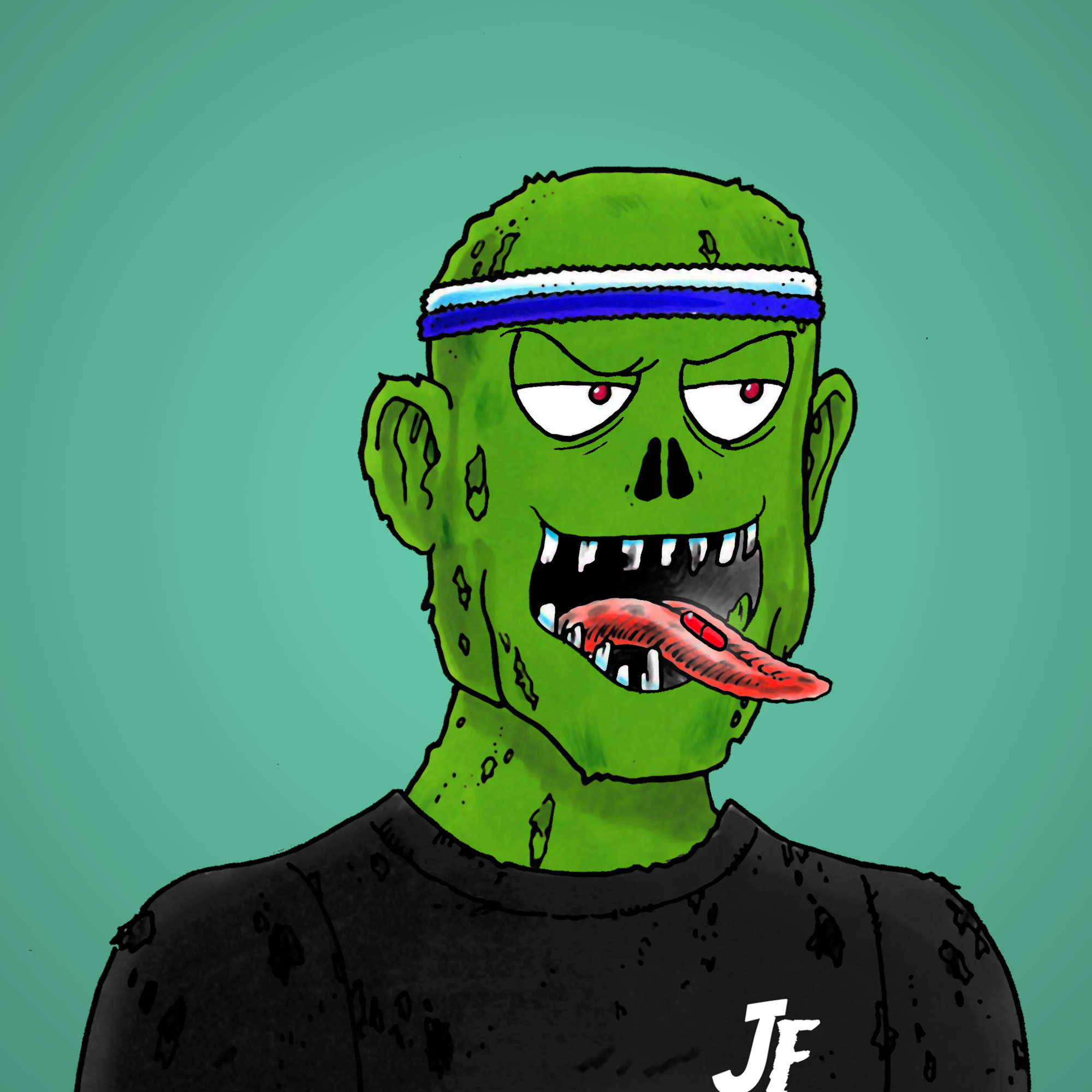 George Trosley - Jungle Freaks - Jungle Freak 4286 - NFT # 4286