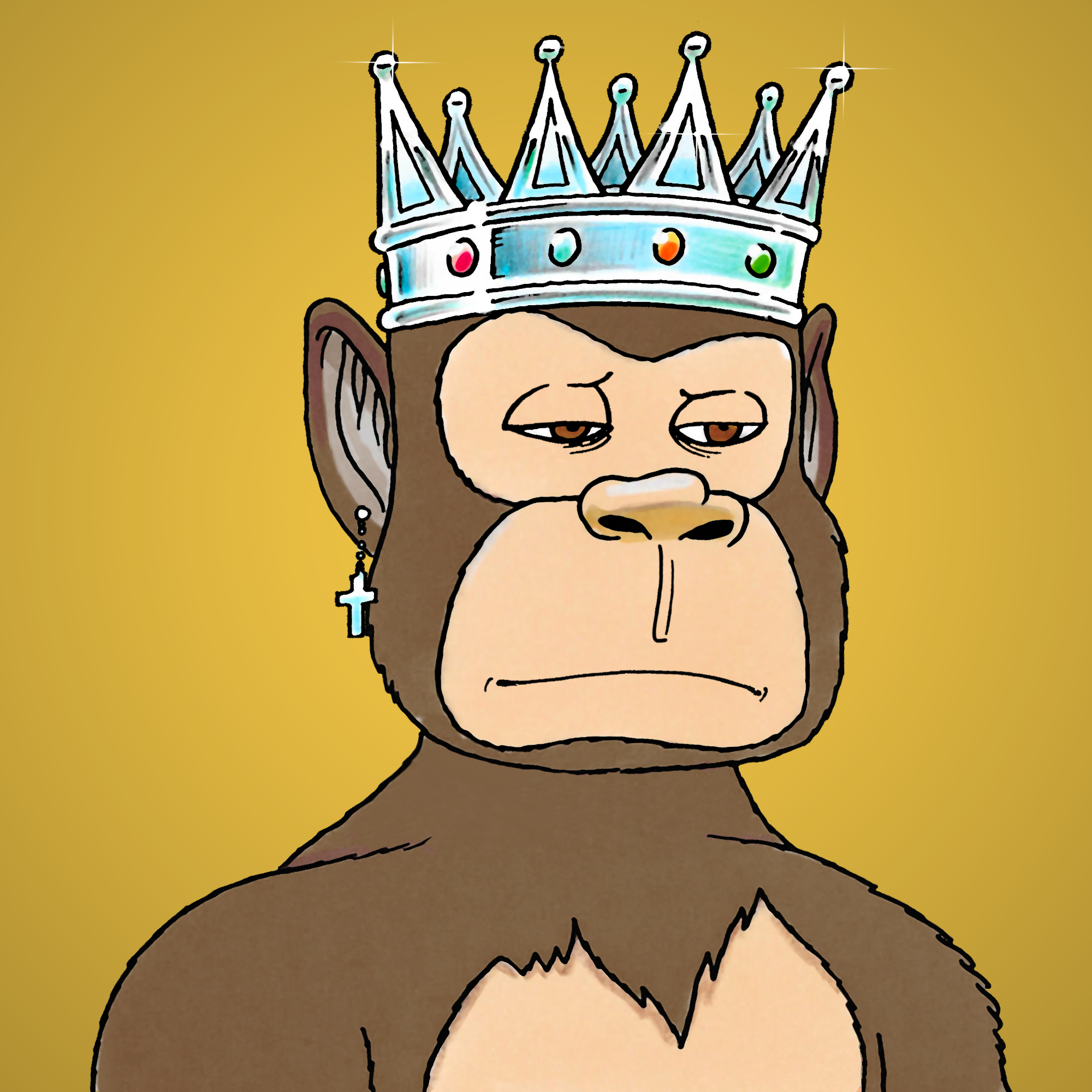 George Trosley - Jungle Freaks - Jungle Freak 429 - NFT # 429