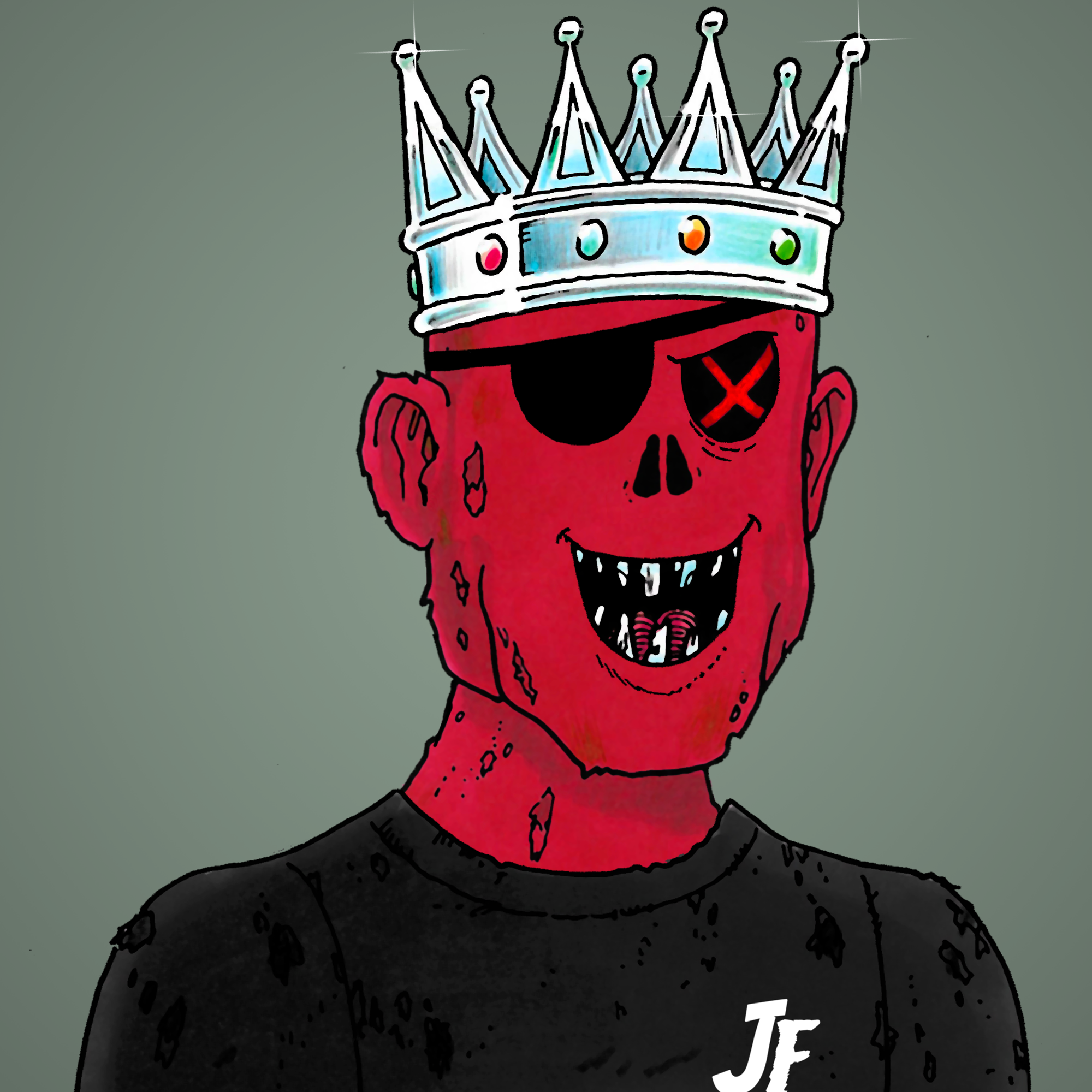 George Trosley - Jungle Freaks - Jungle Freak 4299 - NFT # 4299