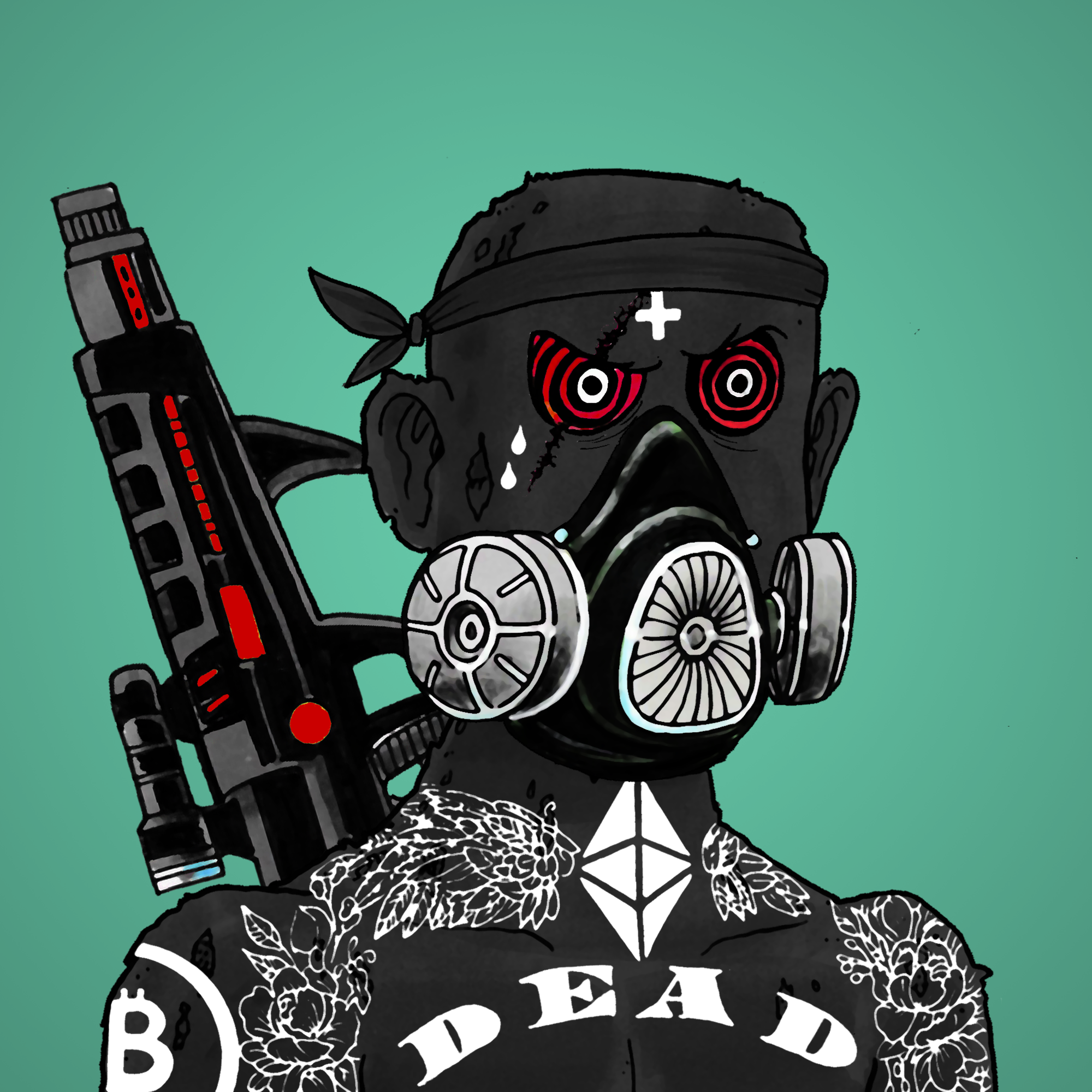 George Trosley - Jungle Freaks - Jungle Freak 43 - NFT # 43