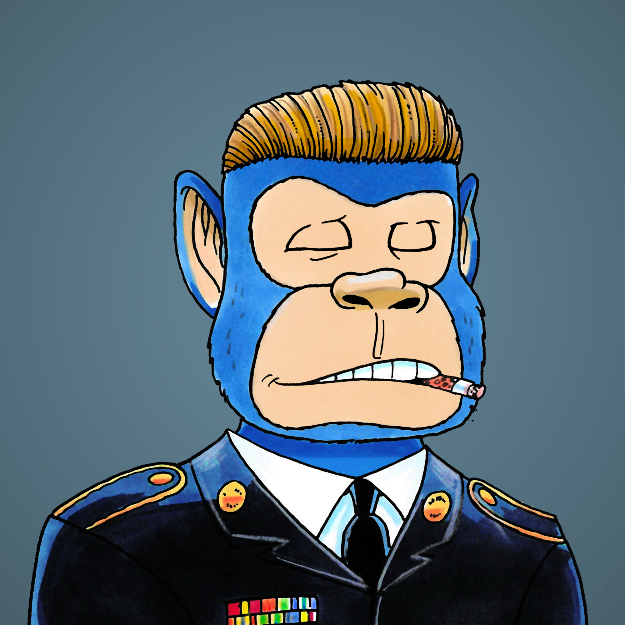 George Trosley - Jungle Freaks - Jungle Freak 4301 - NFT # 4301