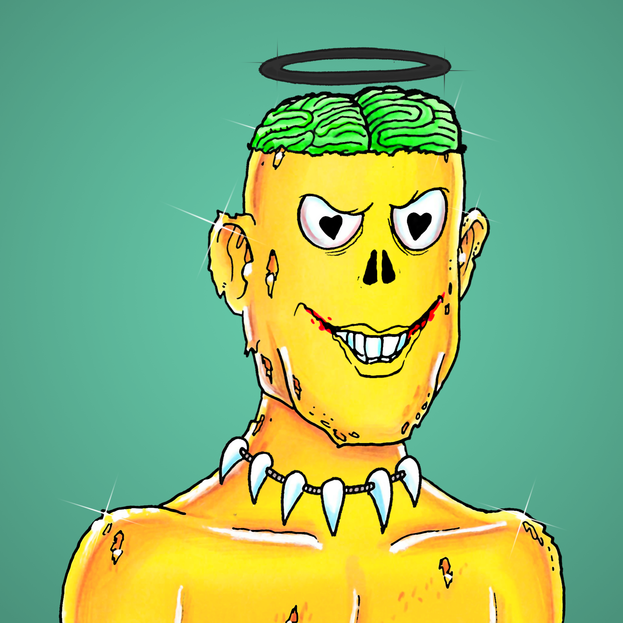 George Trosley - Jungle Freaks - Jungle Freak 4302 - NFT # 4302