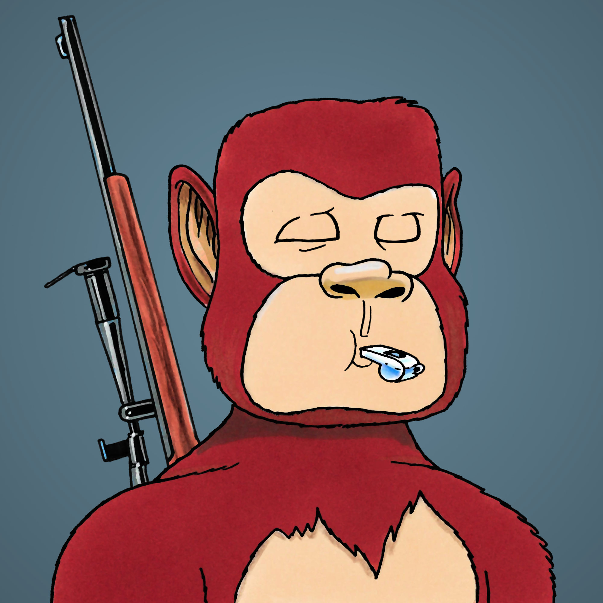 George Trosley - Jungle Freaks - Jungle Freak 4304 - NFT # 4304