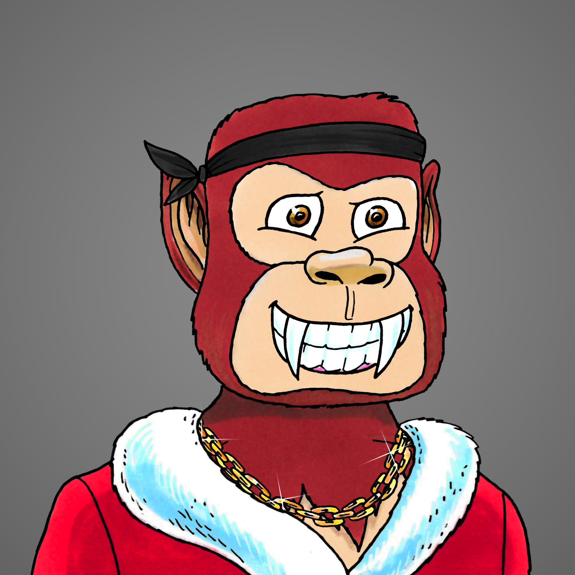 George Trosley - Jungle Freaks - Jungle Freak 4308 - NFT # 4308