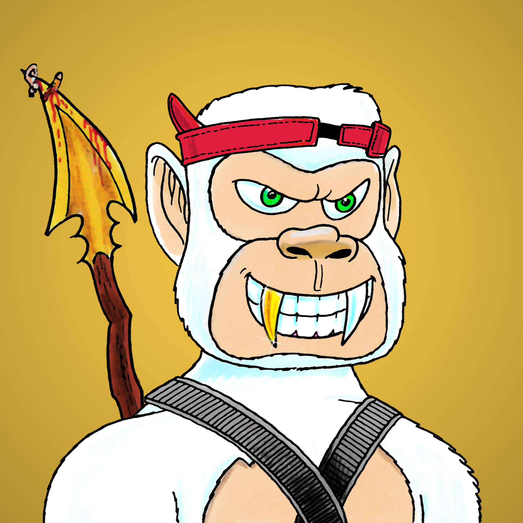 George Trosley - Jungle Freaks - Jungle Freak 4315 - NFT # 4315