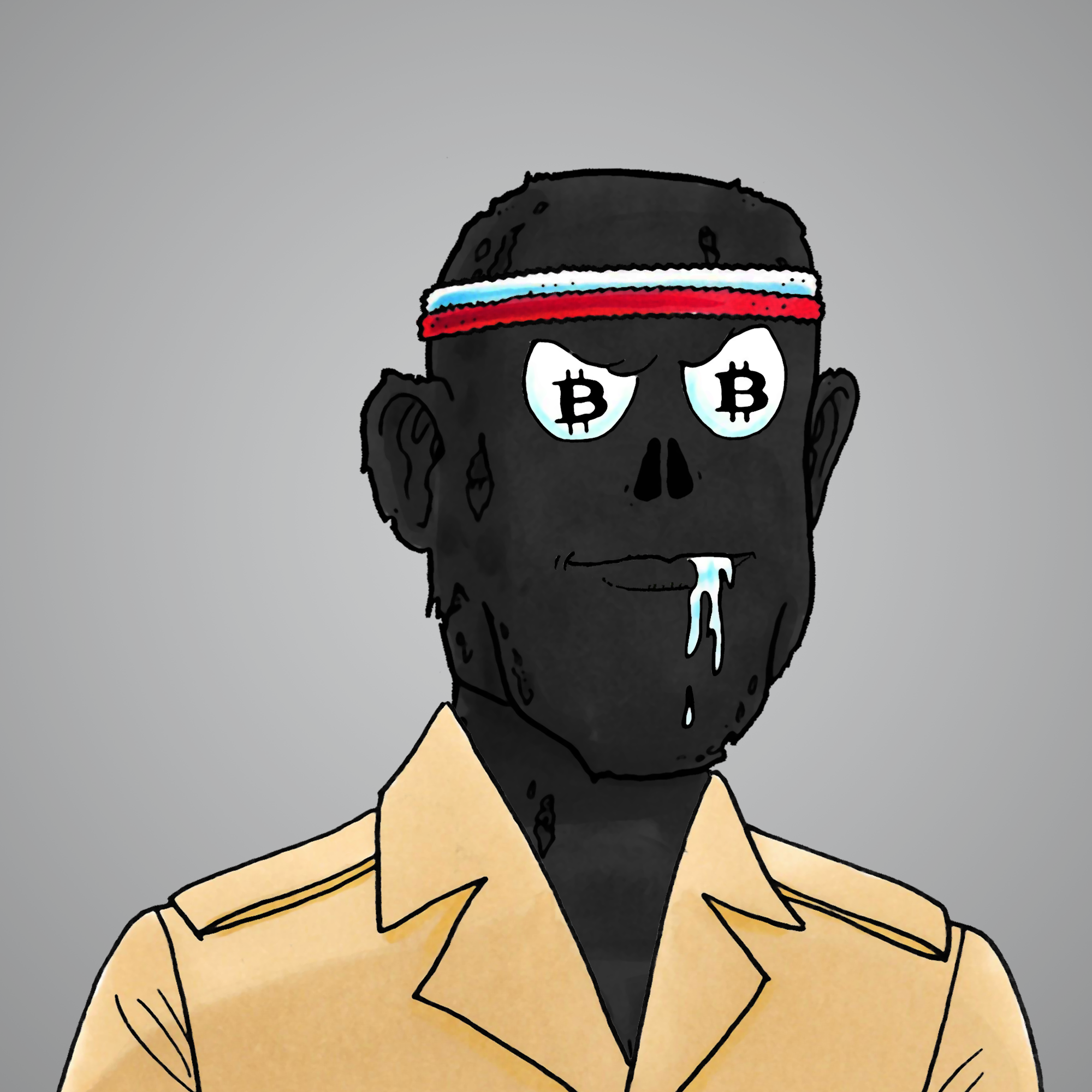 George Trosley - Jungle Freaks - Jungle Freak 4318 - NFT # 4318