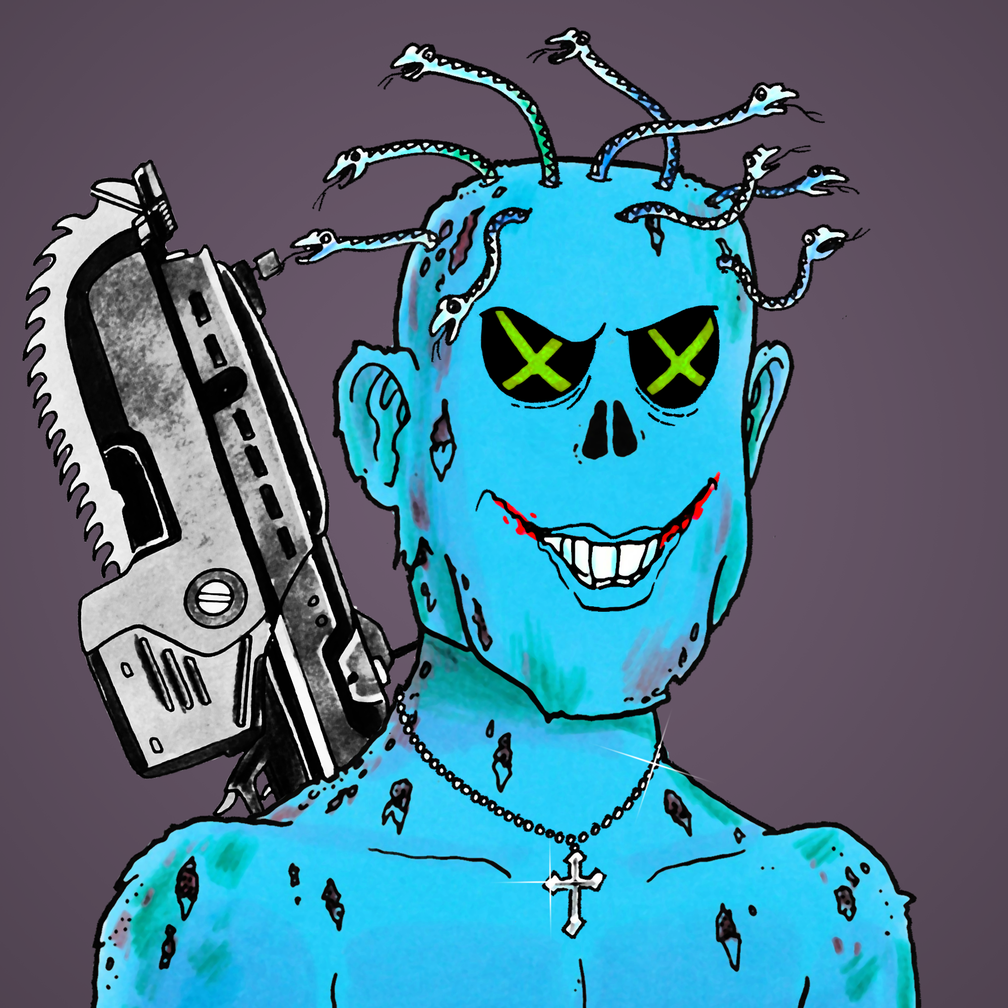 George Trosley - Jungle Freaks - Jungle Freak 432 - NFT # 432