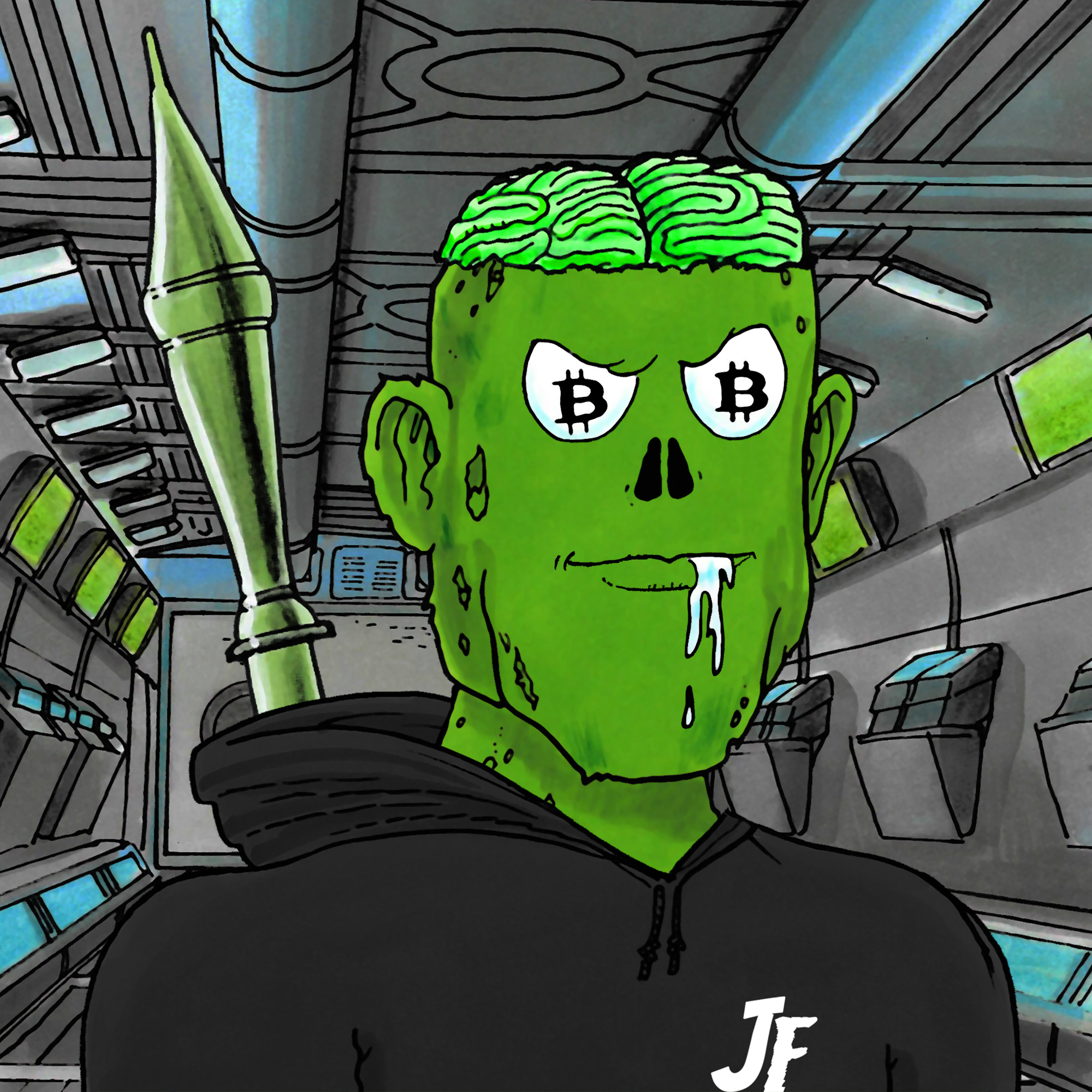 George Trosley - Jungle Freaks - Jungle Freak 4320 - NFT # 4320