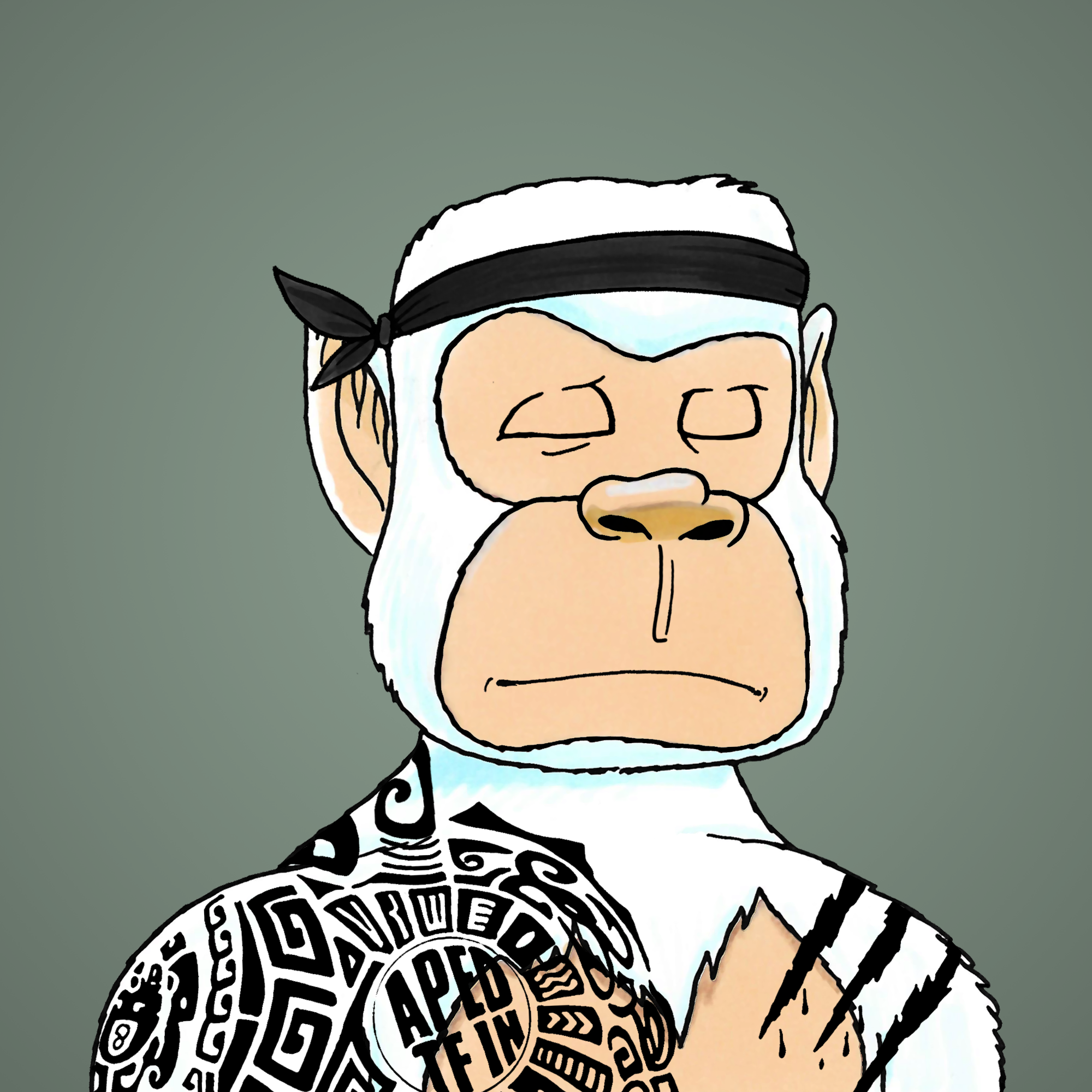 George Trosley - Jungle Freaks - Jungle Freak 4326 - NFT # 4326