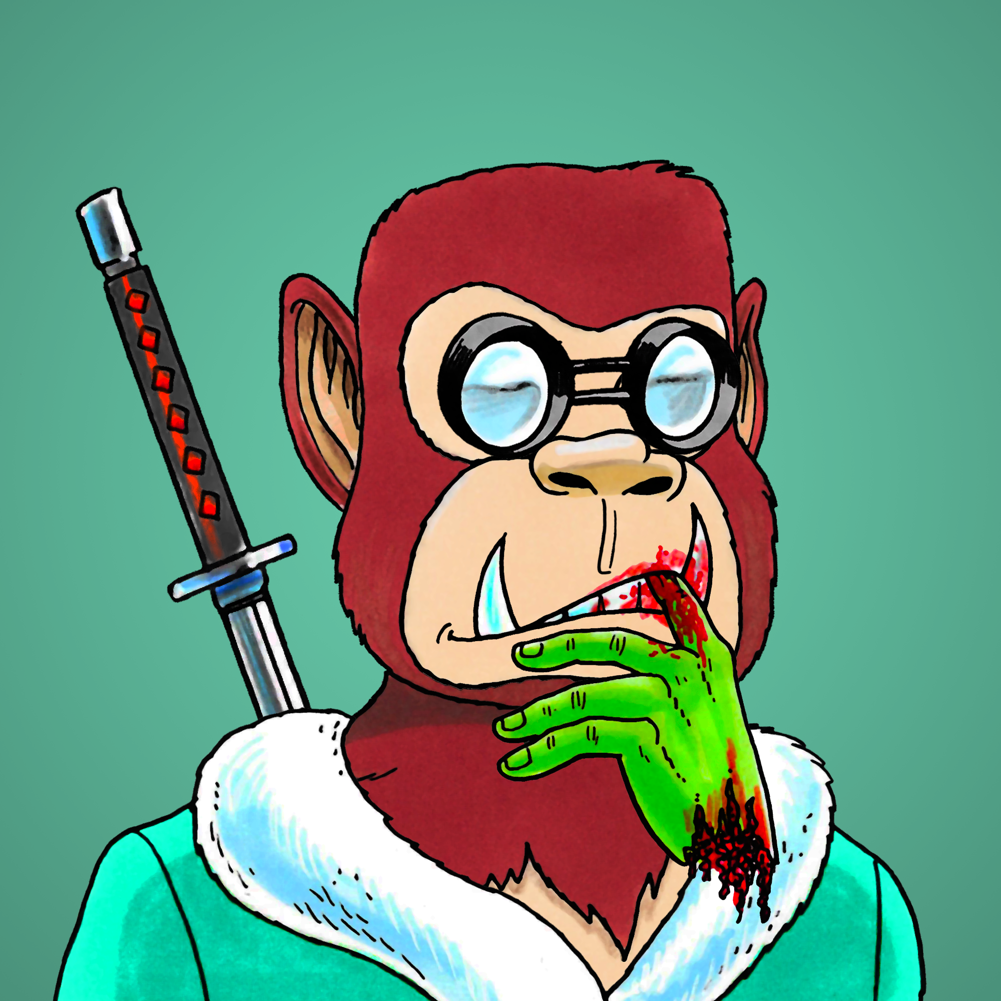 George Trosley - Jungle Freaks - Jungle Freak 433 - NFT # 433