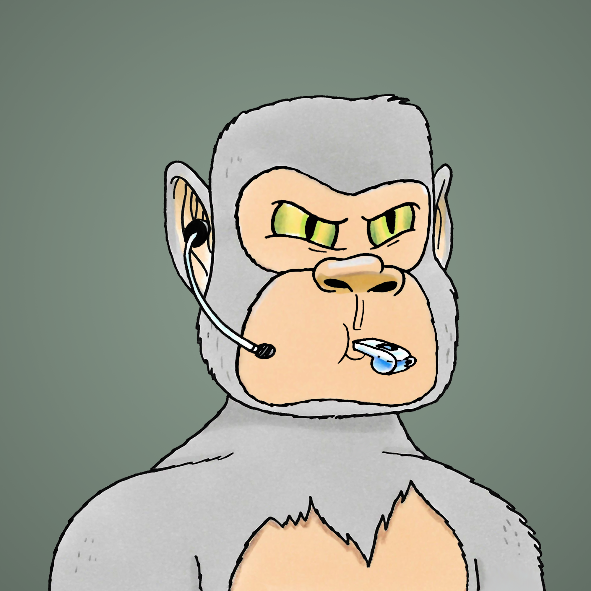 George Trosley - Jungle Freaks - Jungle Freak 4337 - NFT # 4337