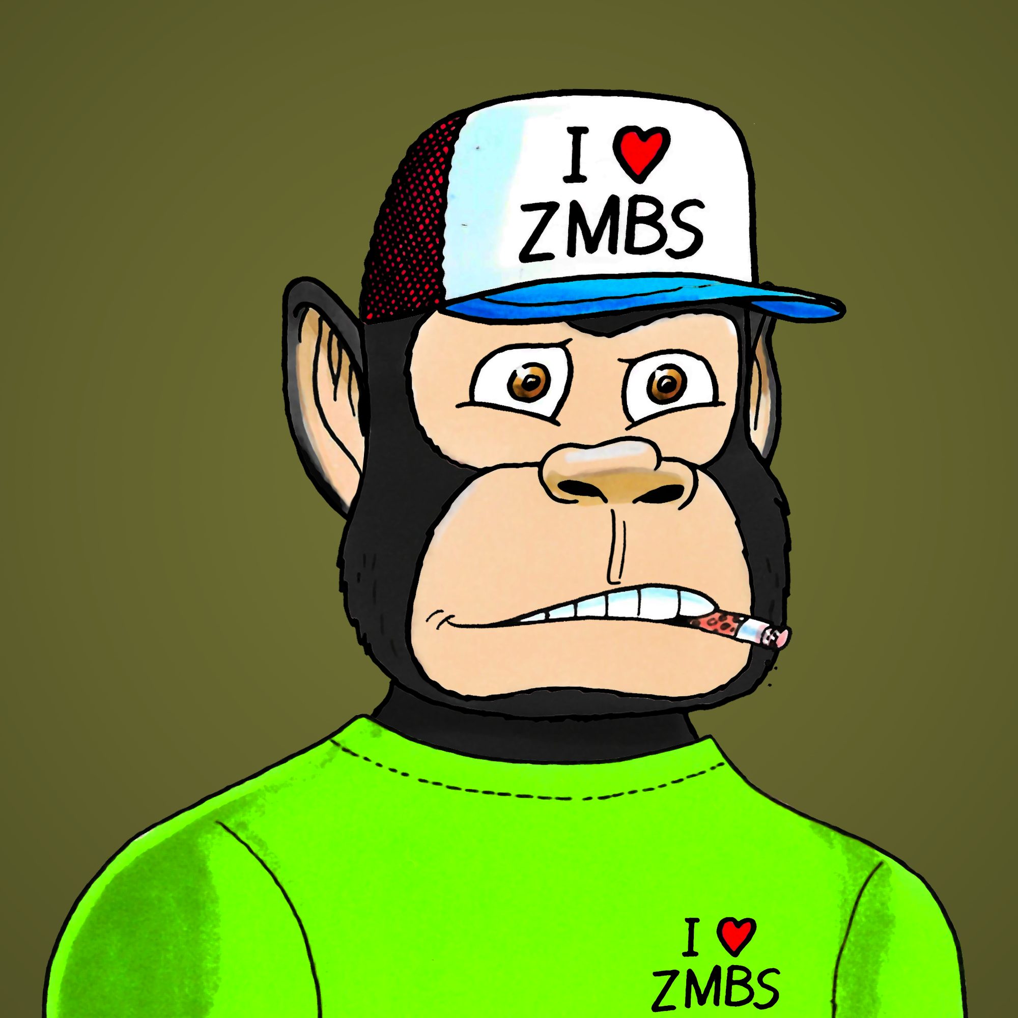 George Trosley - Jungle Freaks - Jungle Freak 434 - NFT # 434