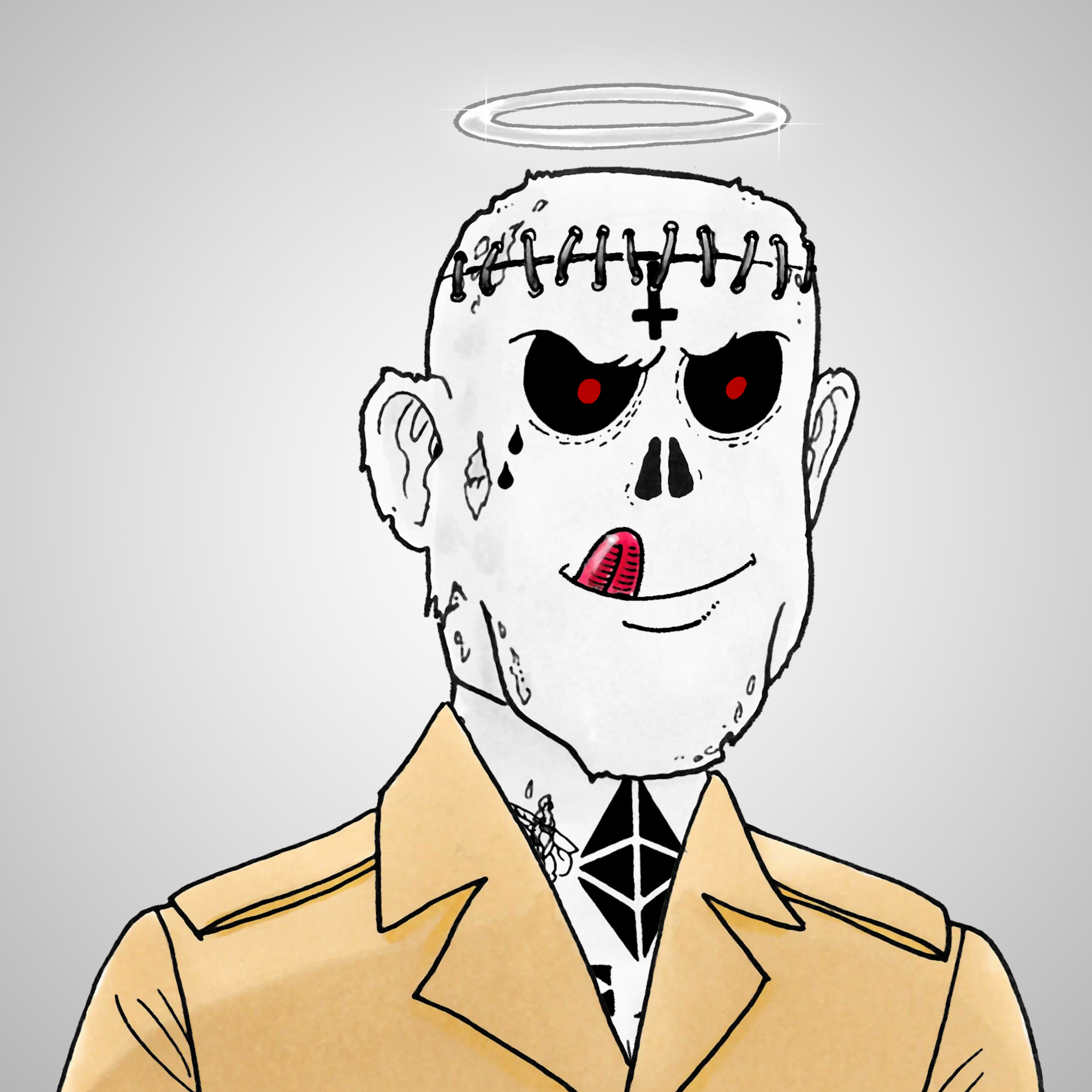 George Trosley - Jungle Freaks - Jungle Freak 4341 - NFT # 4341