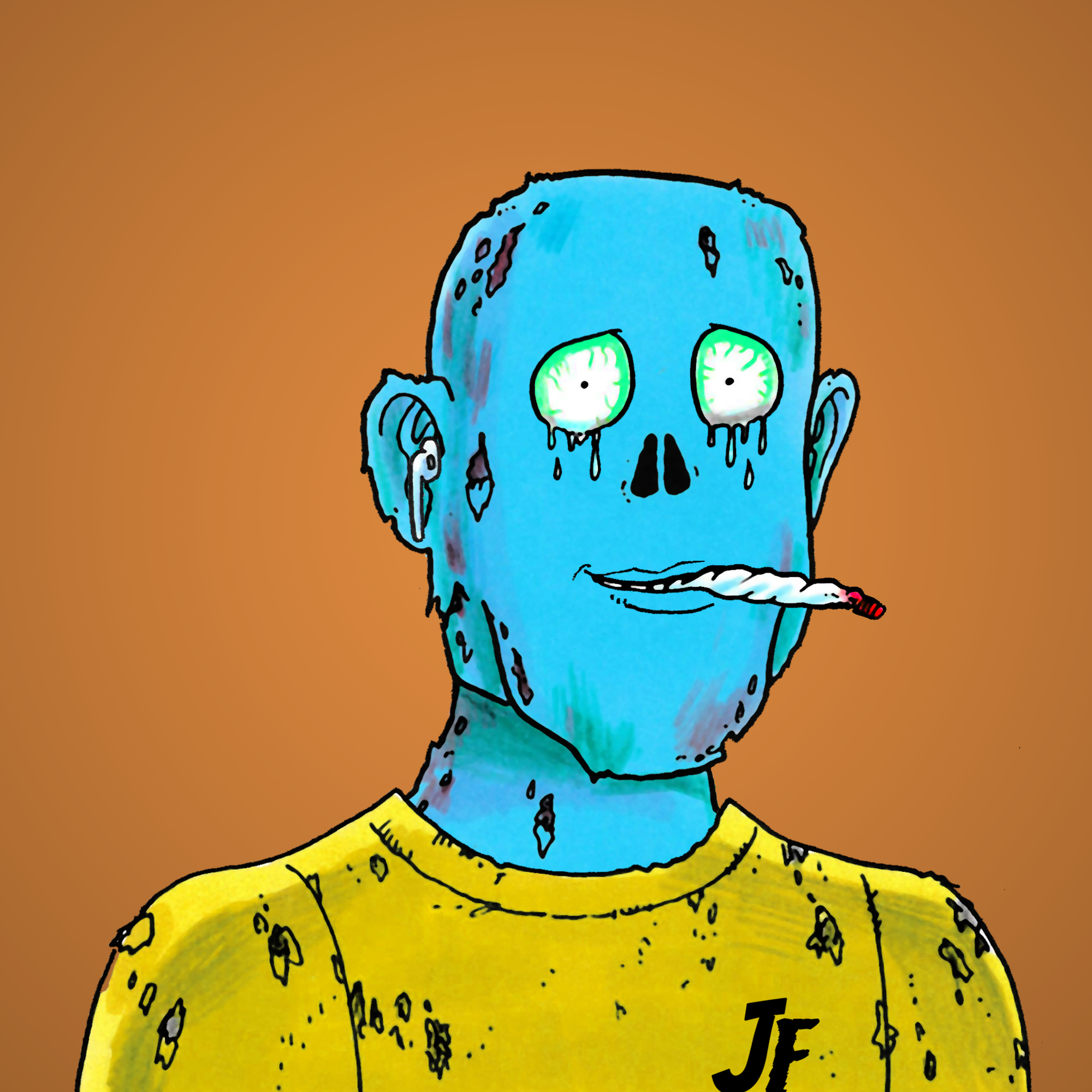 George Trosley - Jungle Freaks - Jungle Freak 4346 - NFT # 4346