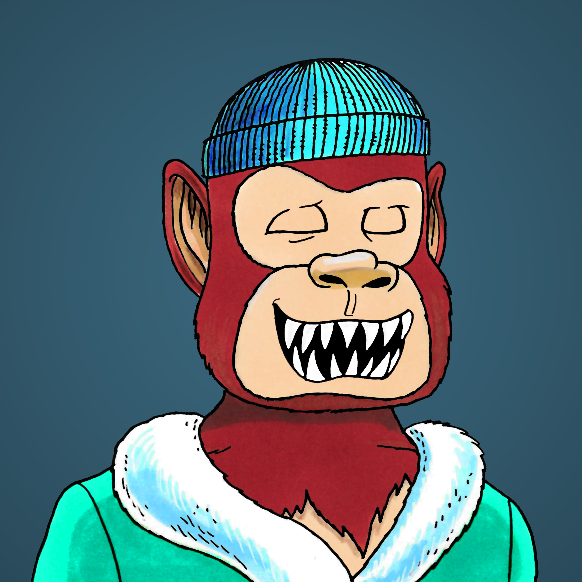 George Trosley - Jungle Freaks - Jungle Freak 435 - NFT # 435