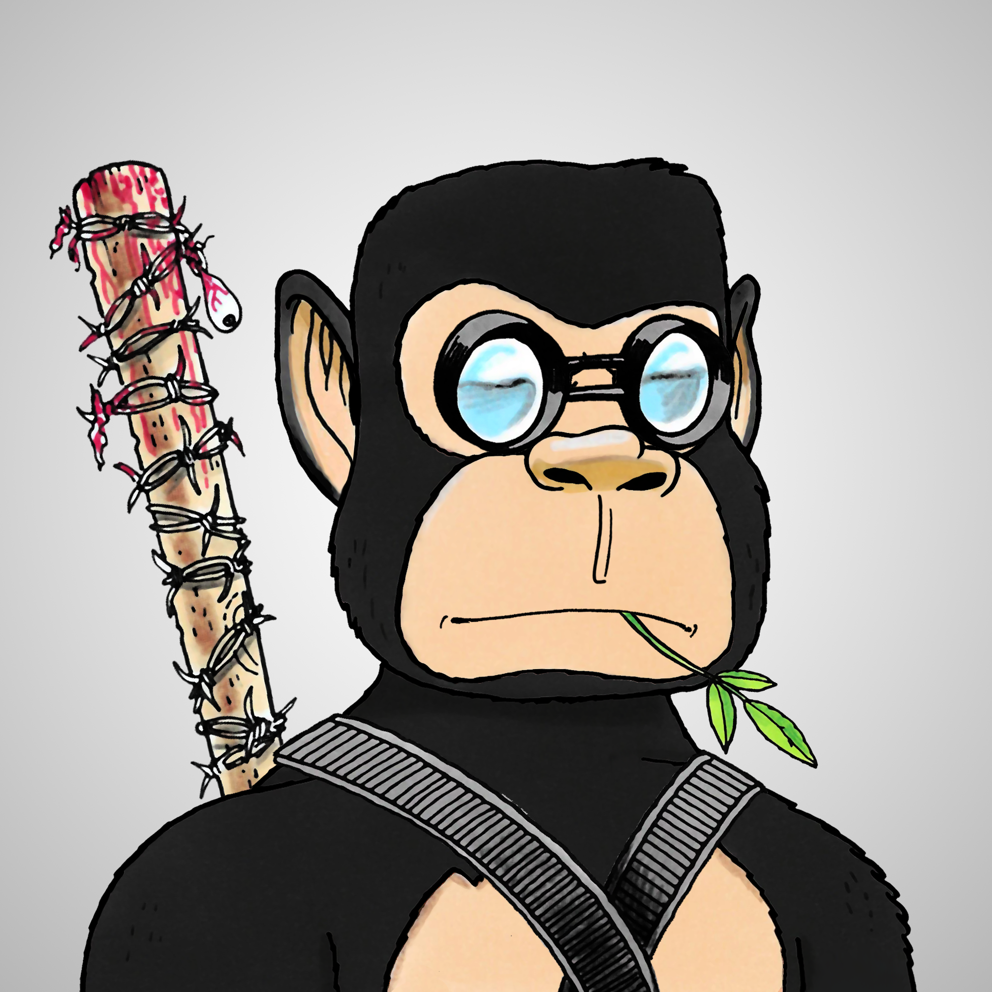 George Trosley - Jungle Freaks - Jungle Freak 4351 - NFT # 4351