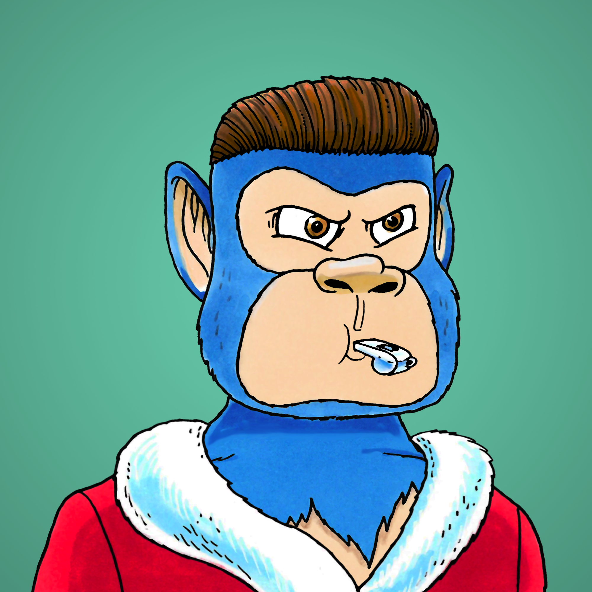 George Trosley - Jungle Freaks - Jungle Freak 4352 - NFT # 4352