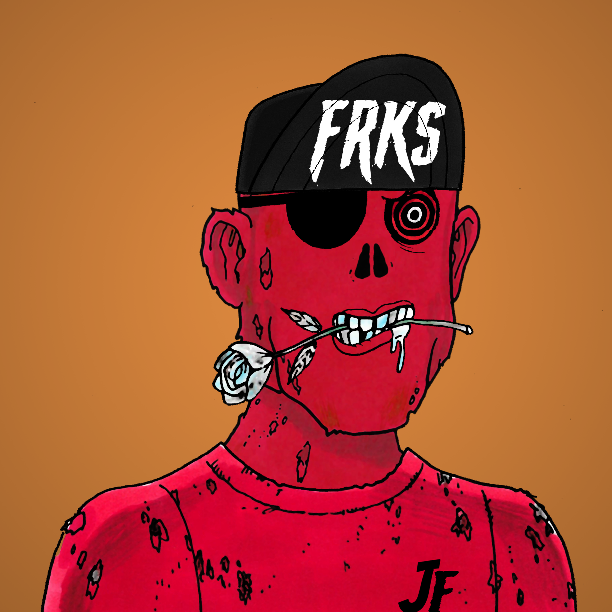 George Trosley - Jungle Freaks - Jungle Freak 4357 - NFT # 4357