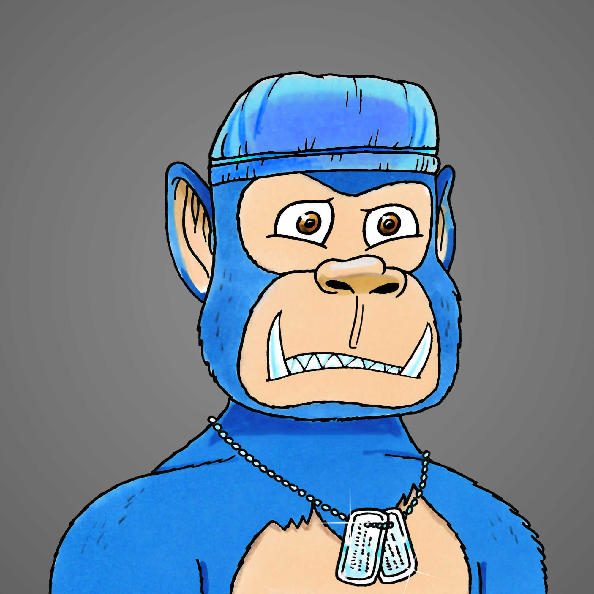 George Trosley - Jungle Freaks - Jungle Freak 4362 - NFT # 4362