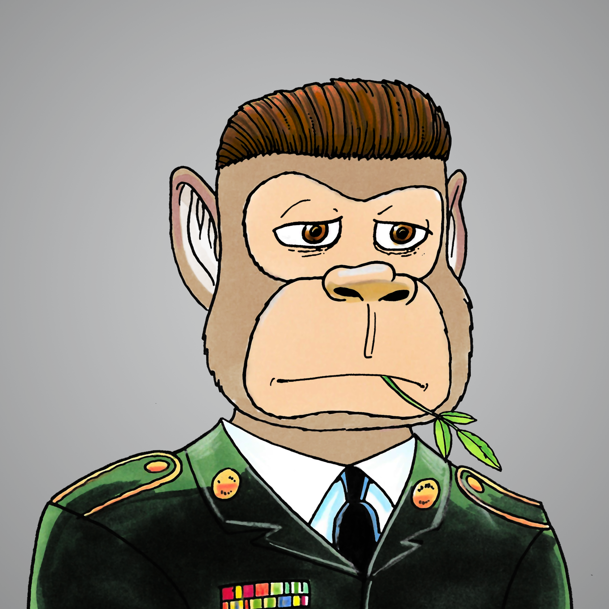 George Trosley - Jungle Freaks - Jungle Freak 4365 - NFT # 4365