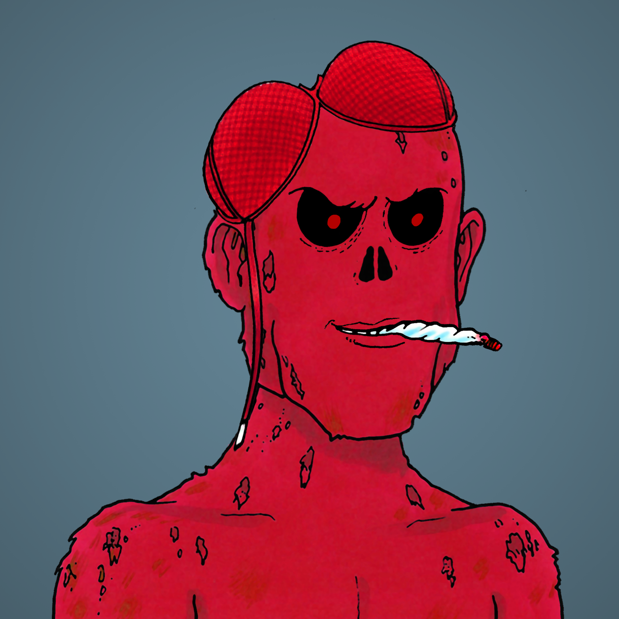 George Trosley - Jungle Freaks - Jungle Freak 4371 - NFT # 4371