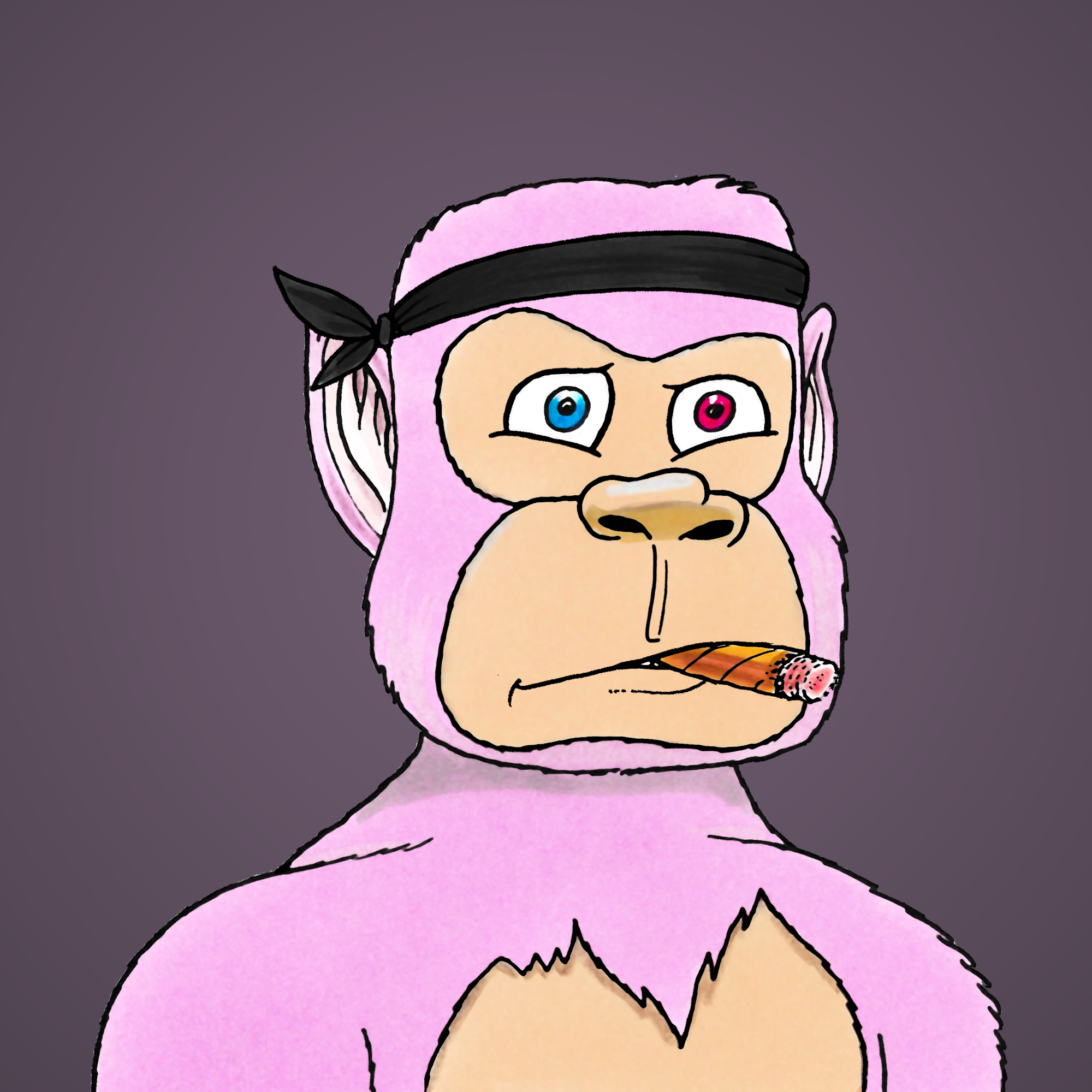 George Trosley - Jungle Freaks - Jungle Freak 4382 - NFT # 4382