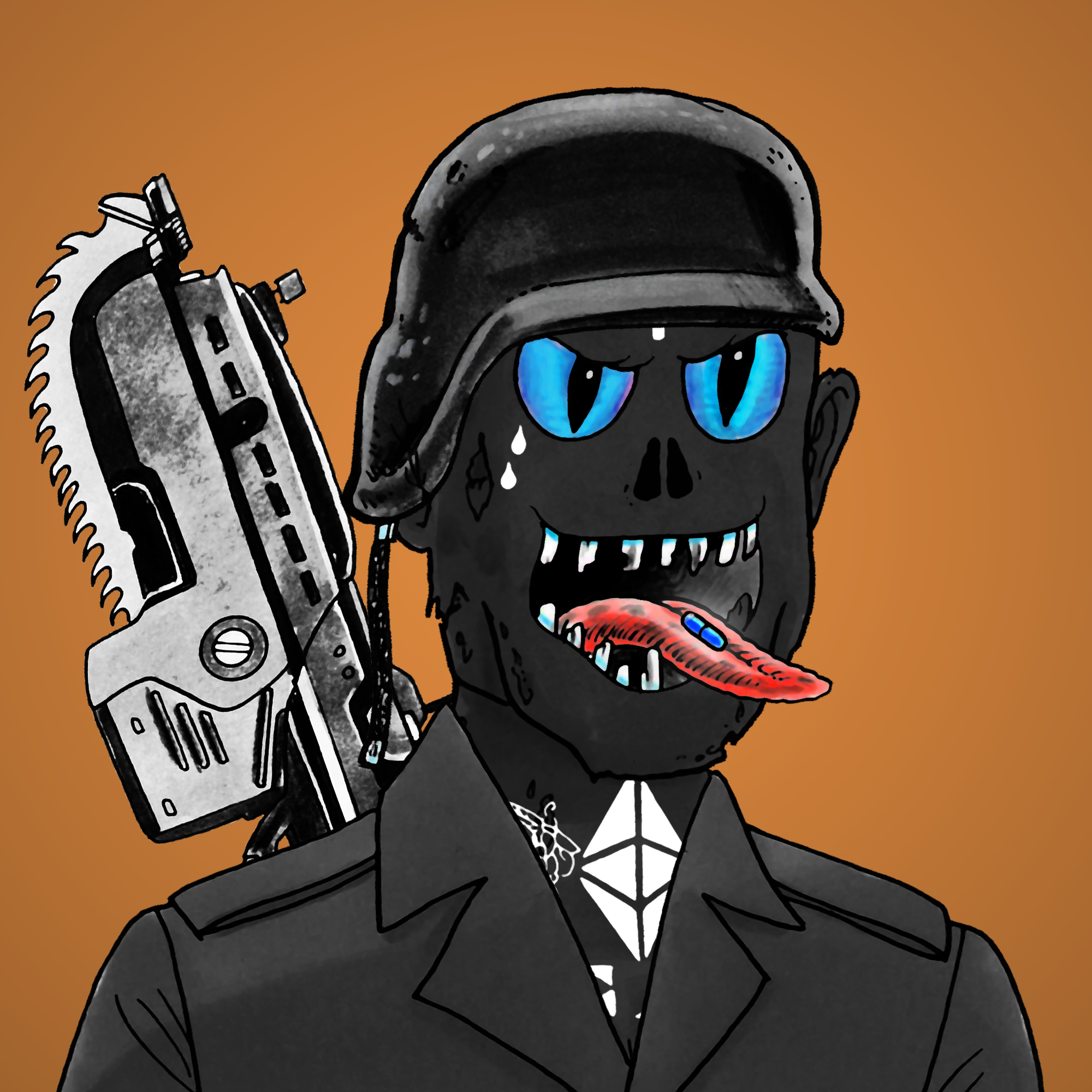 George Trosley - Jungle Freaks - Jungle Freak 4397 - NFT # 4397