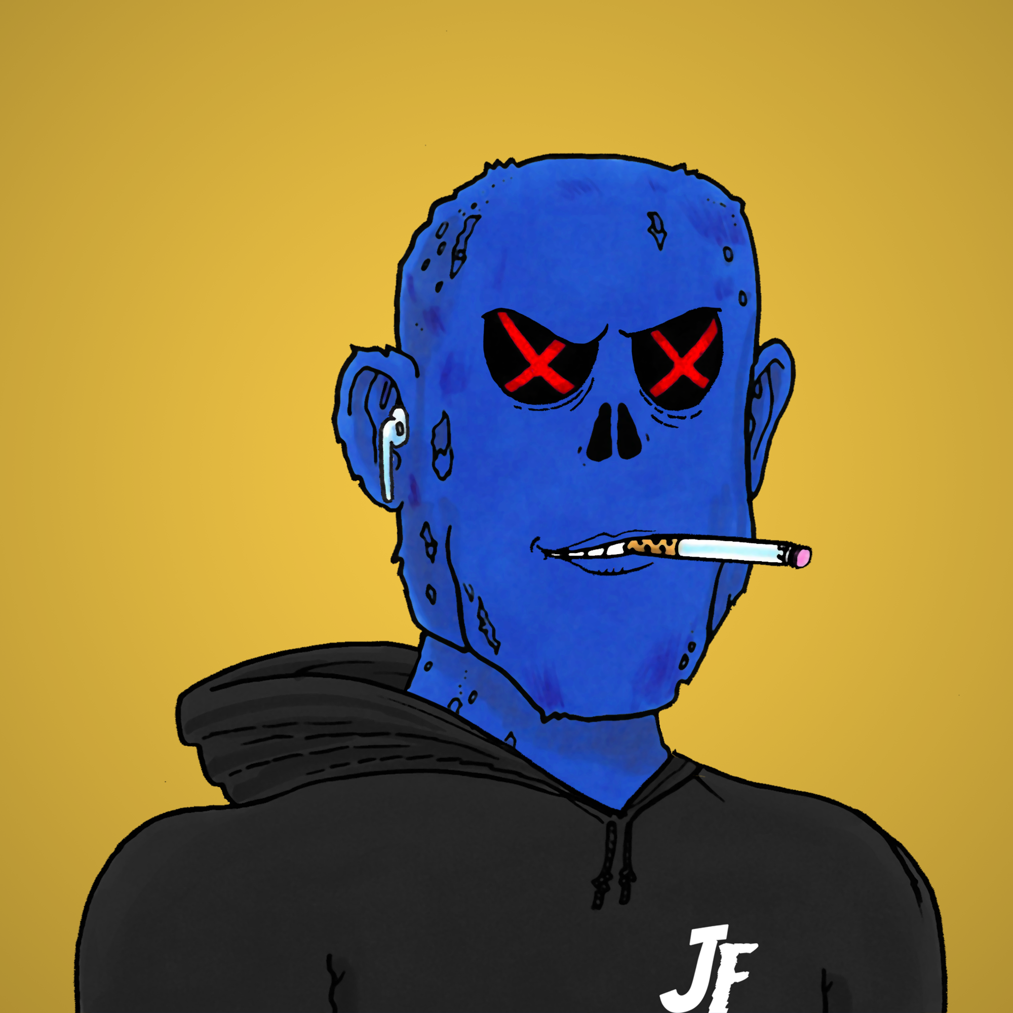 George Trosley - Jungle Freaks - Jungle Freak 4399 - NFT # 4399