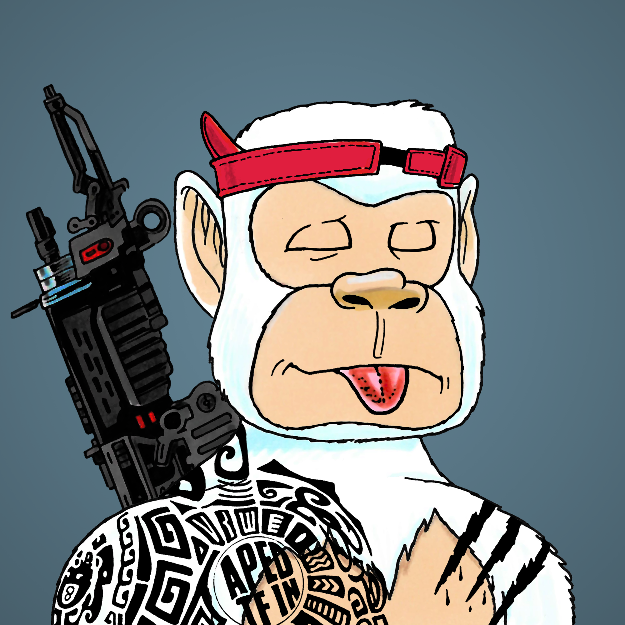 George Trosley - Jungle Freaks - Jungle Freak 44 - NFT # 44