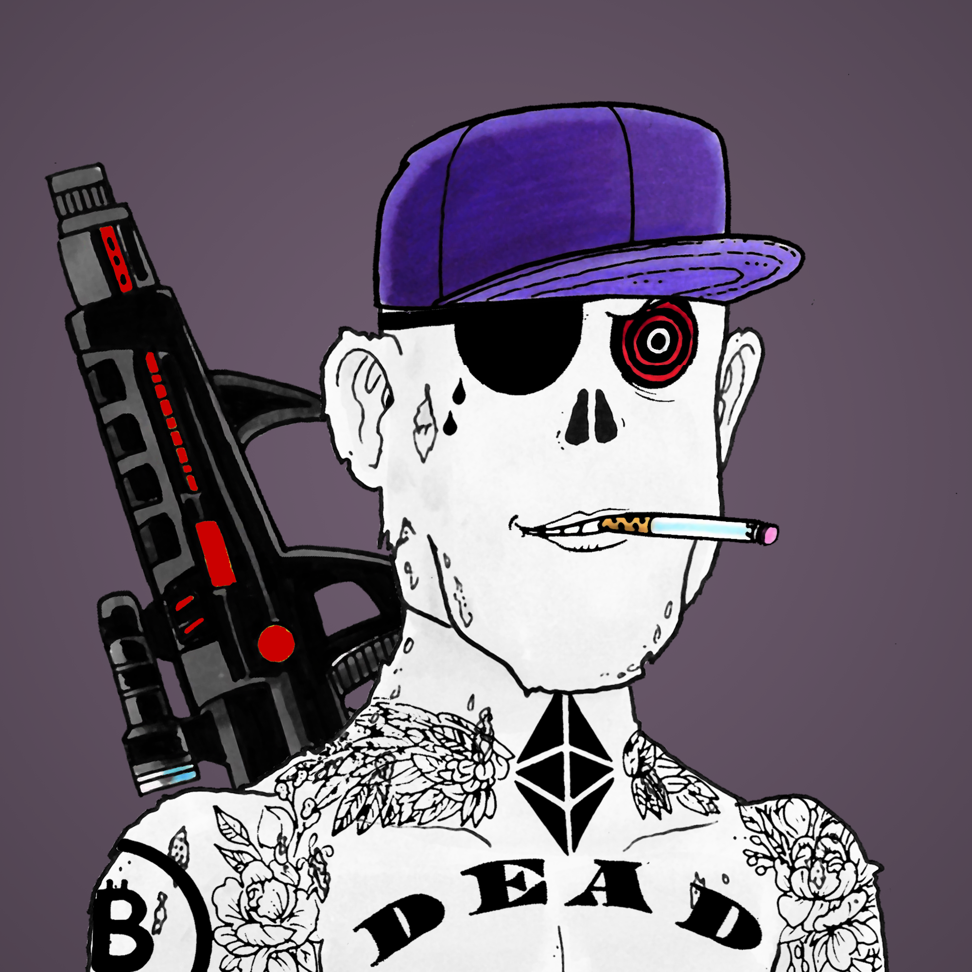 George Trosley - Jungle Freaks - Jungle Freak 440 - NFT # 440