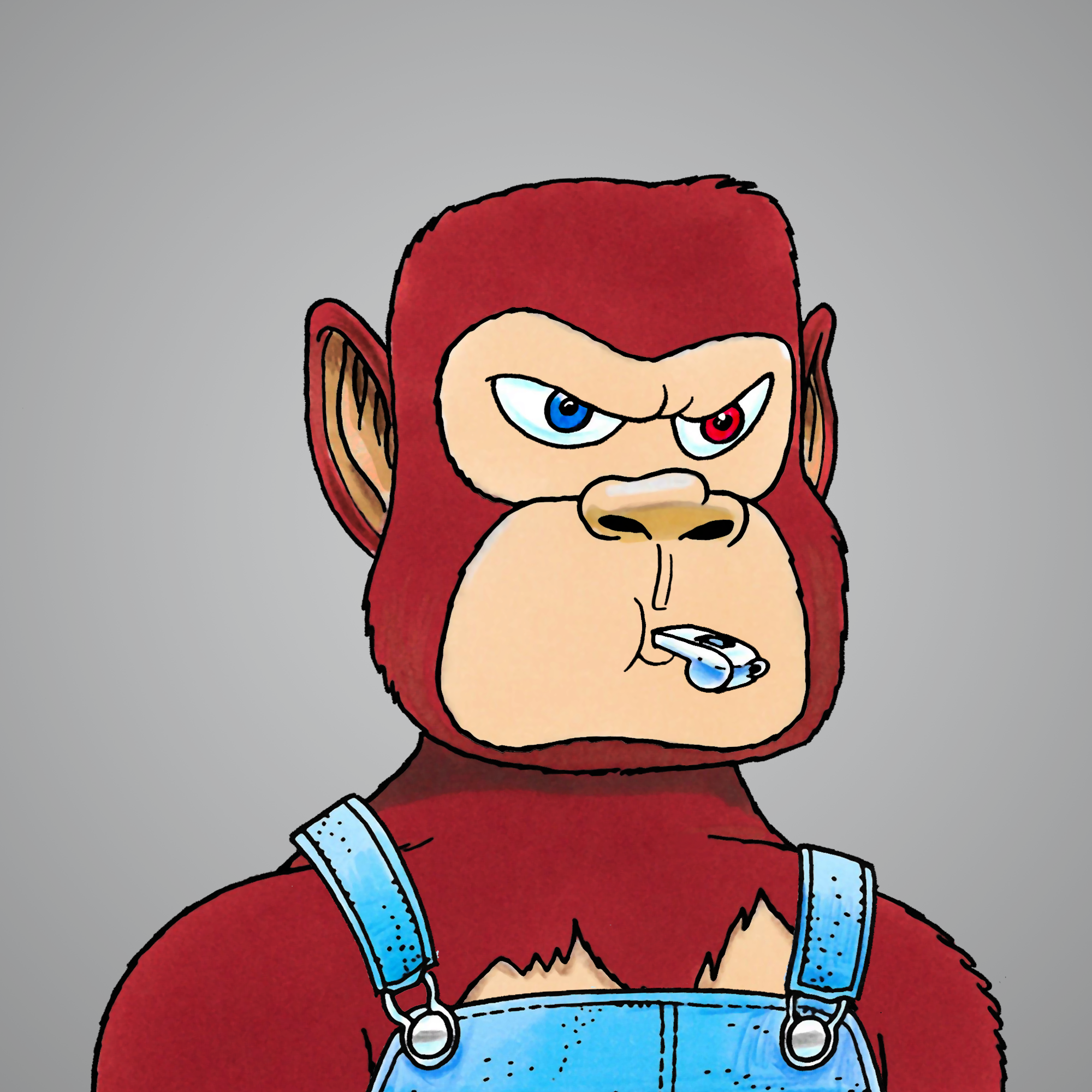 George Trosley - Jungle Freaks - Jungle Freak 4404 - NFT # 4404