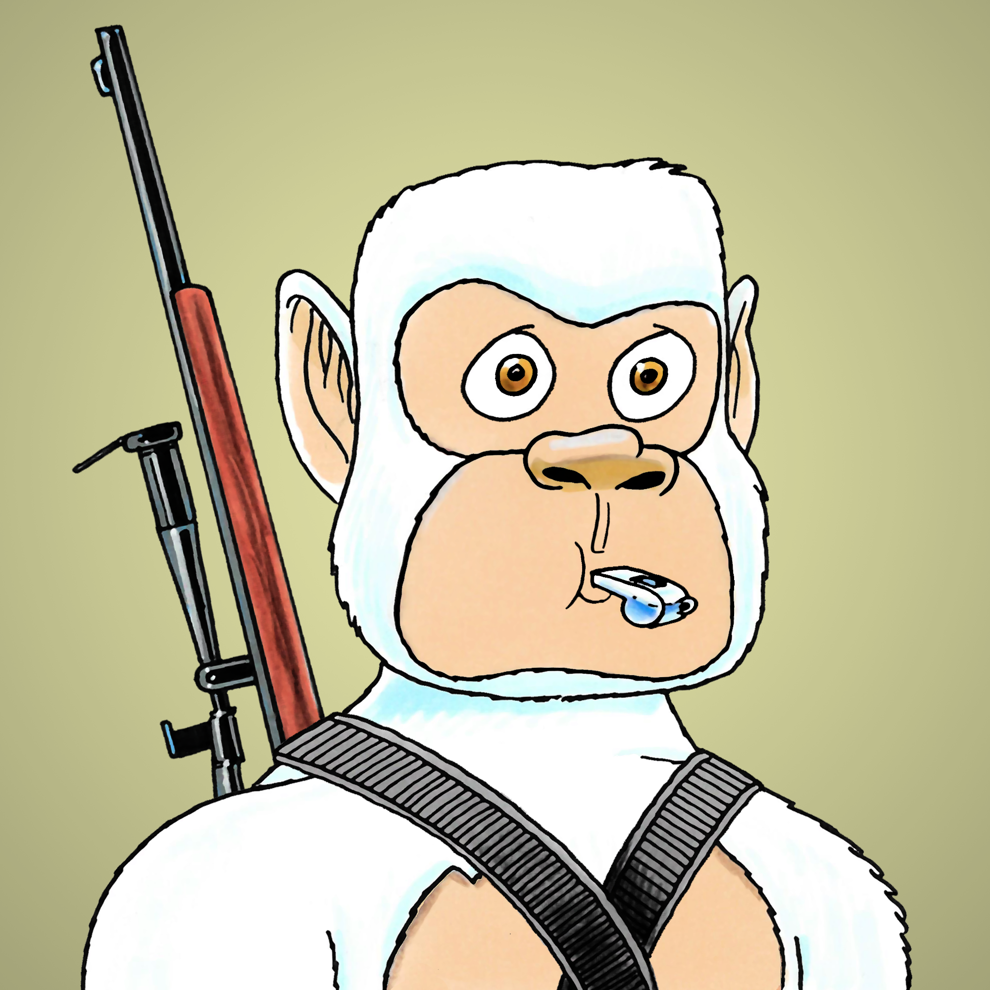 George Trosley - Jungle Freaks - Jungle Freak 4408 - NFT # 4408