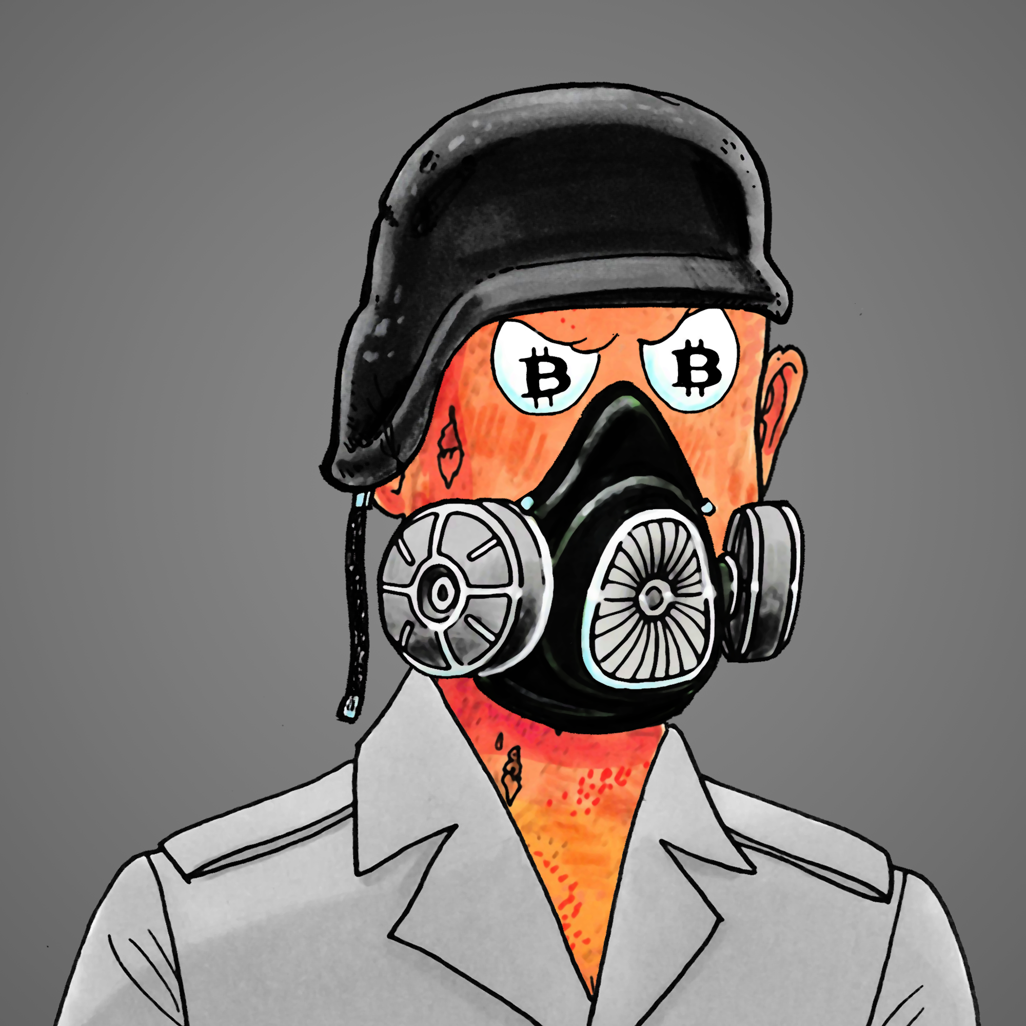 George Trosley - Jungle Freaks - Jungle Freak 4410 - NFT # 4410