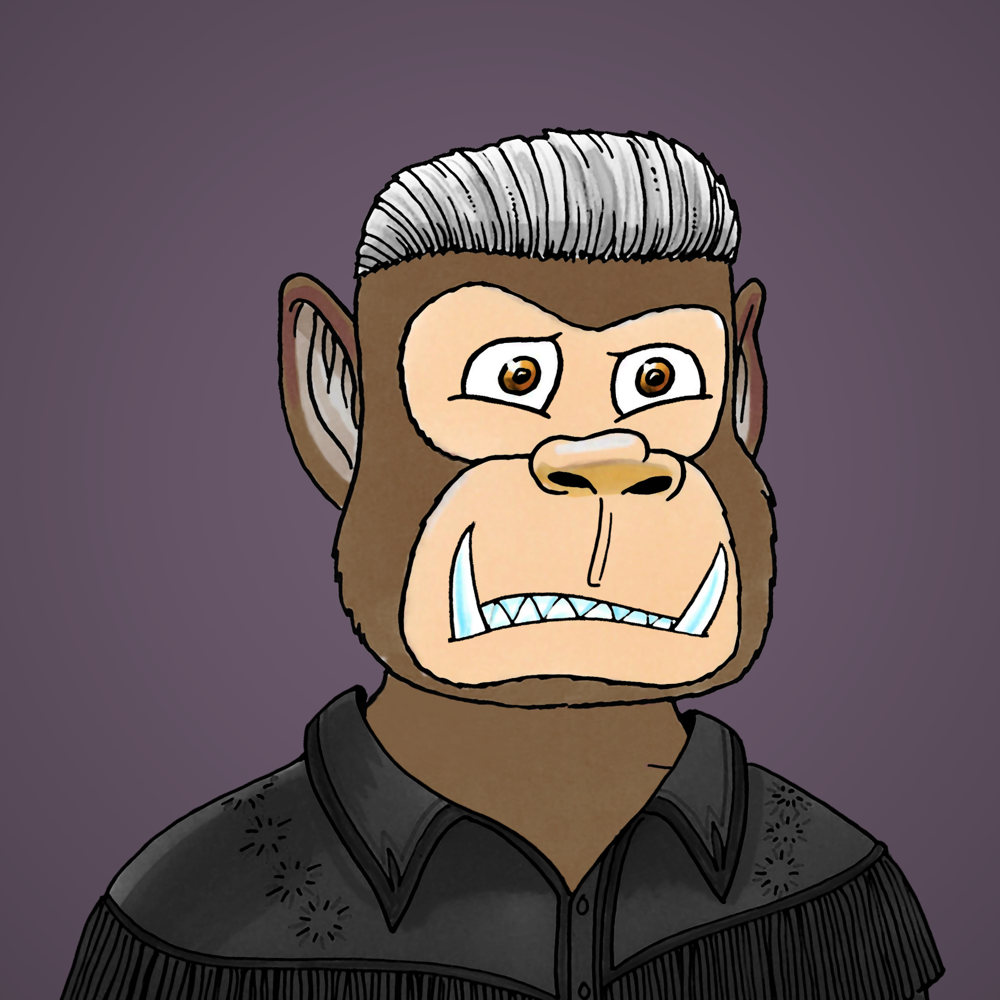 George Trosley - Jungle Freaks - Jungle Freak 442 - NFT # 442