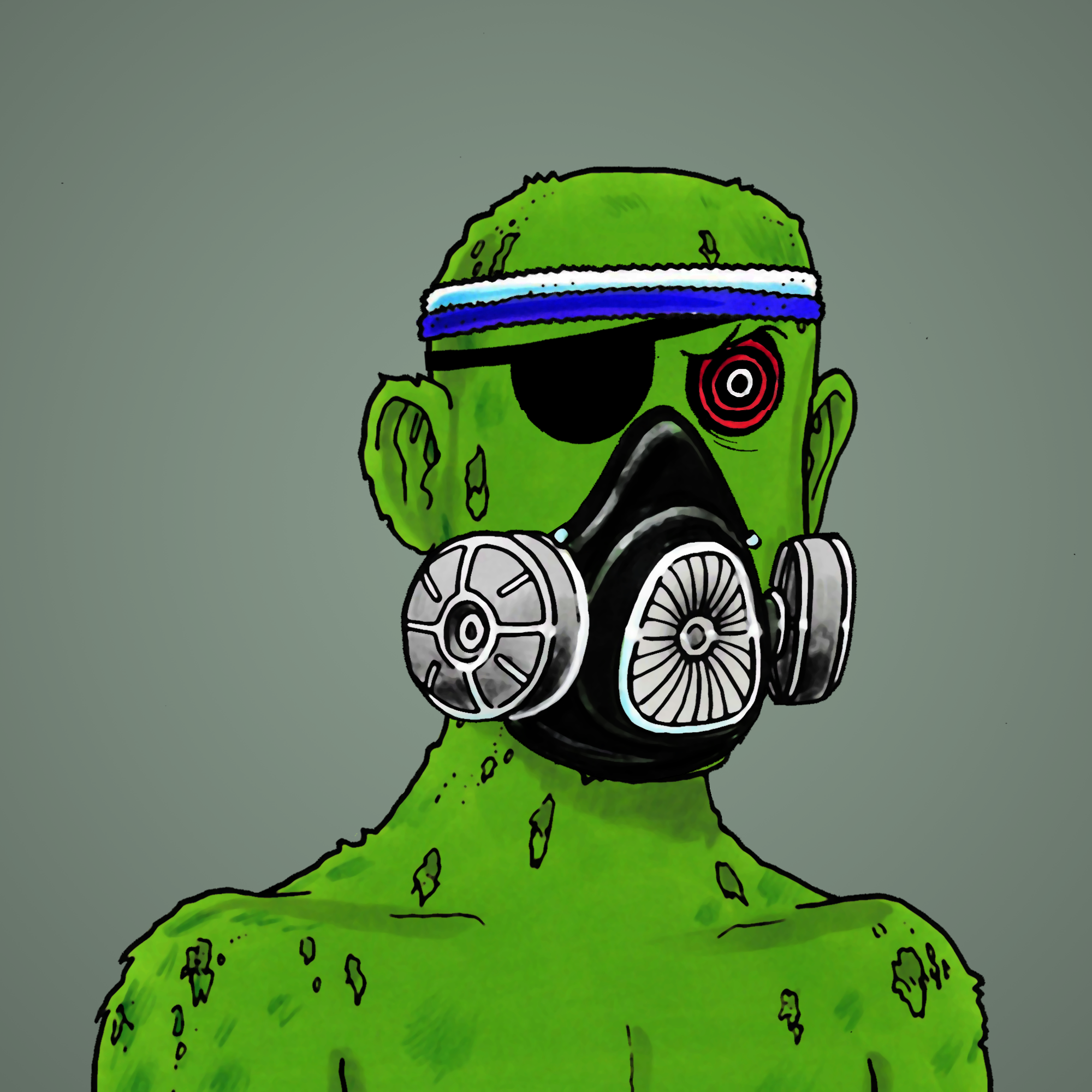 George Trosley - Jungle Freaks - Jungle Freak 4428 - NFT # 4428