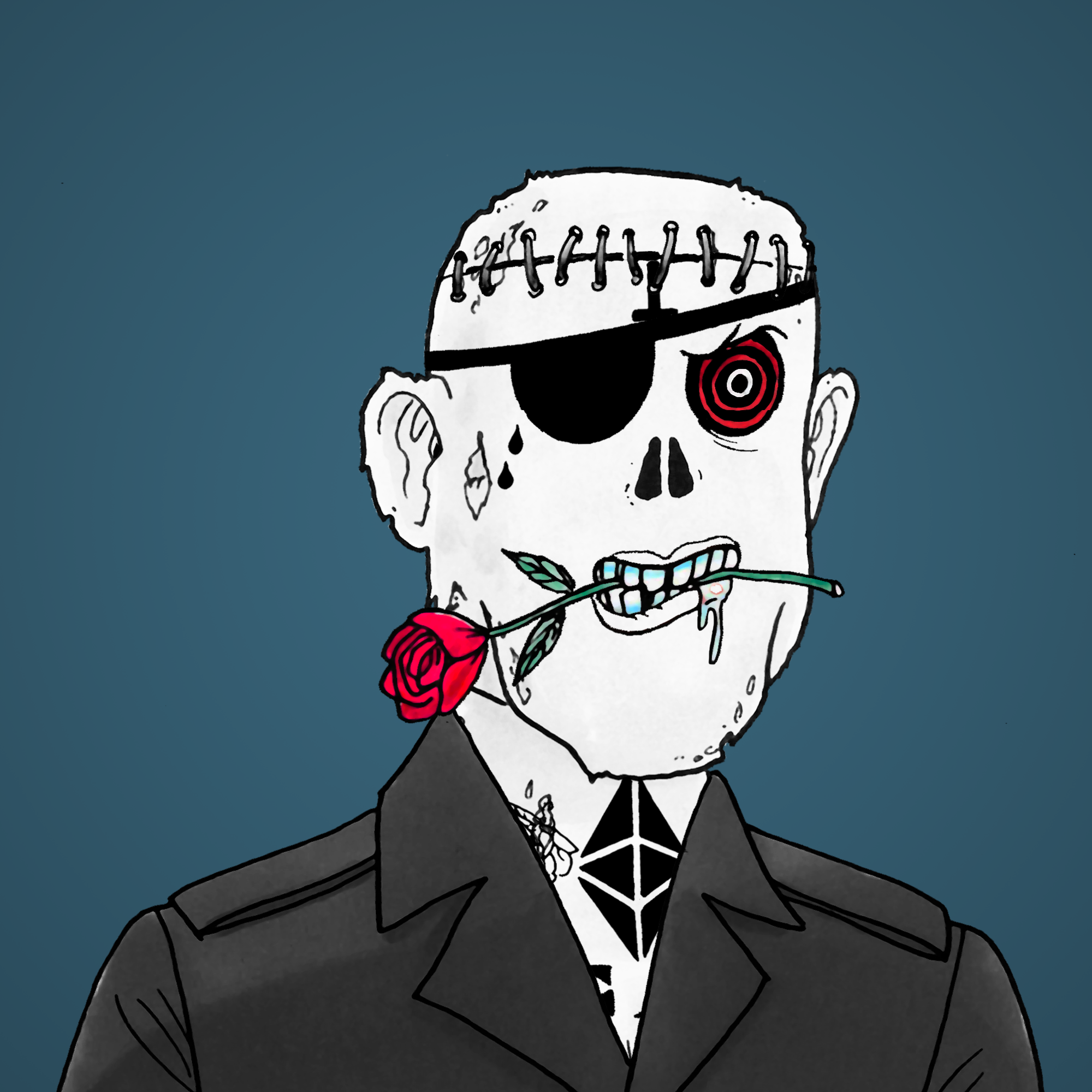 George Trosley - Jungle Freaks - Jungle Freak 4429 - NFT # 4429