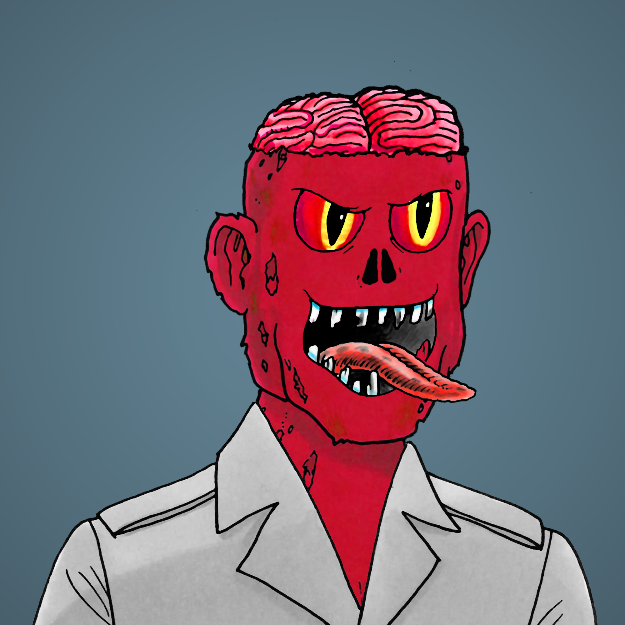 George Trosley - Jungle Freaks - Jungle Freak 4433 - NFT # 4433