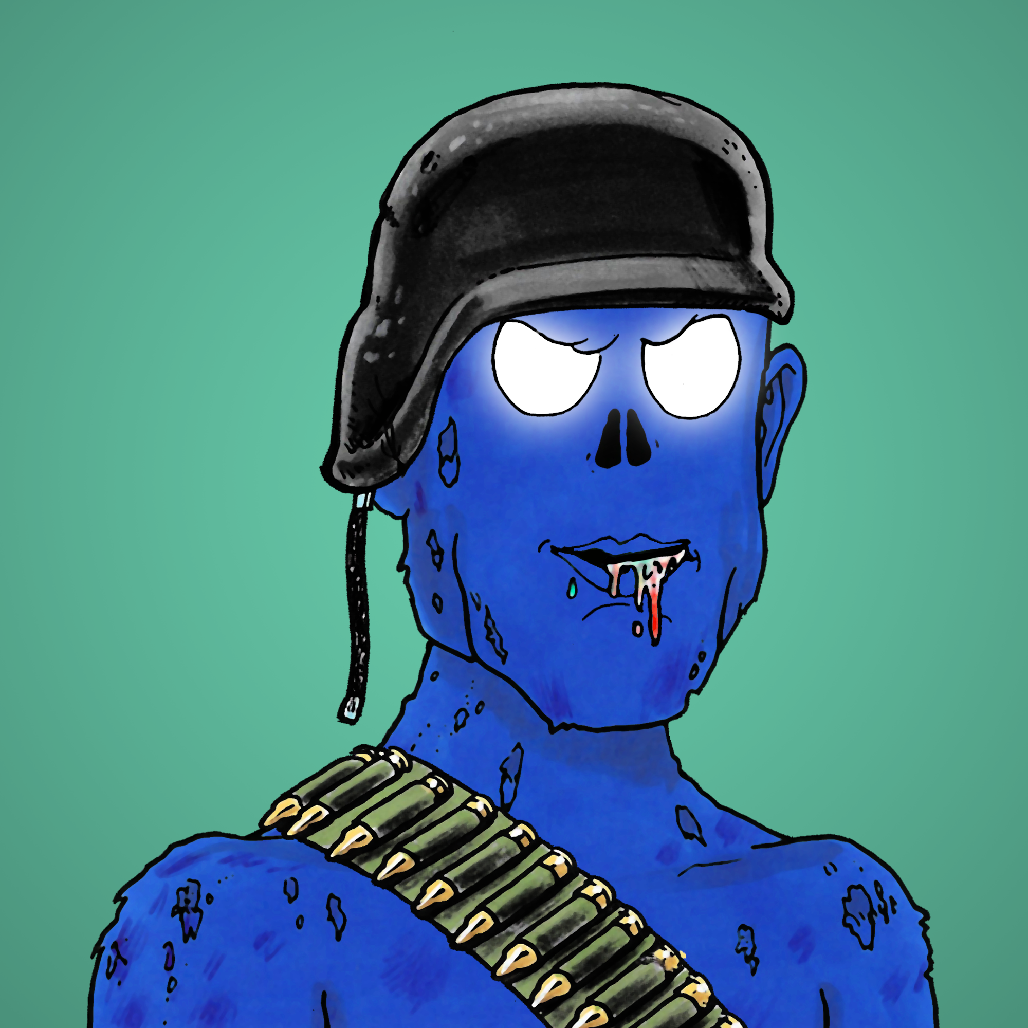 George Trosley - Jungle Freaks - Jungle Freak 444 - NFT # 444