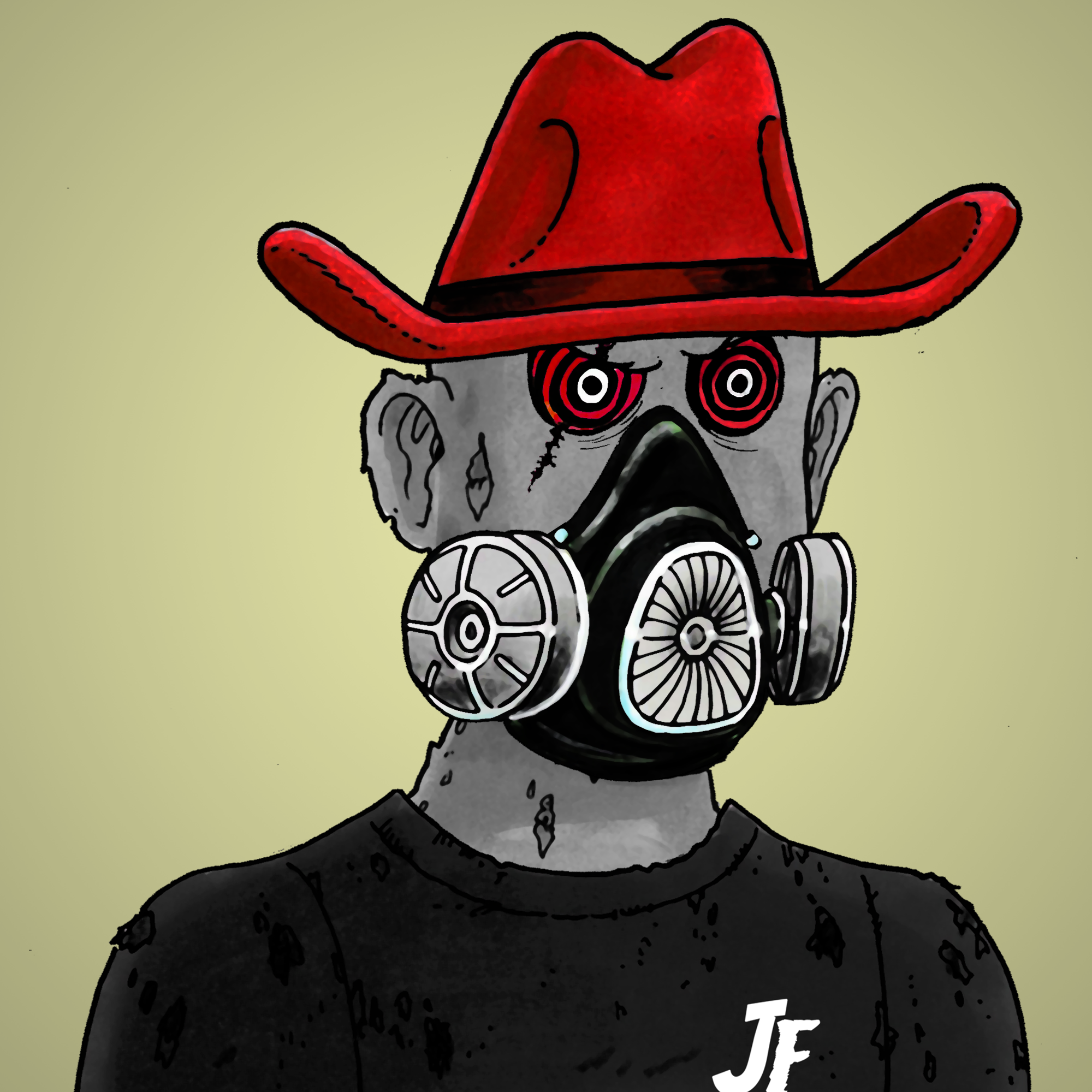 George Trosley - Jungle Freaks - Jungle Freak 4440 - NFT # 4440