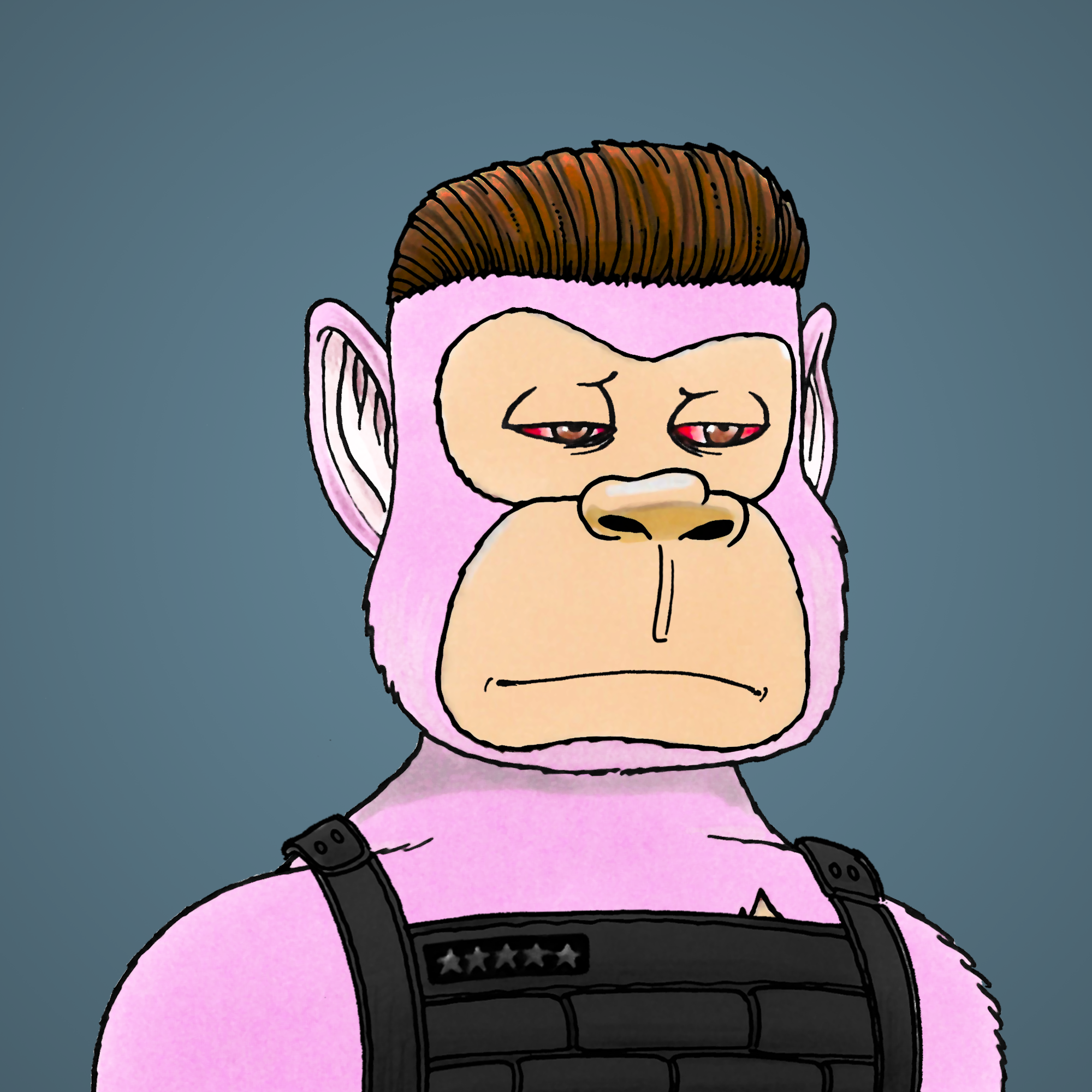 George Trosley - Jungle Freaks - Jungle Freak 447 - NFT # 447