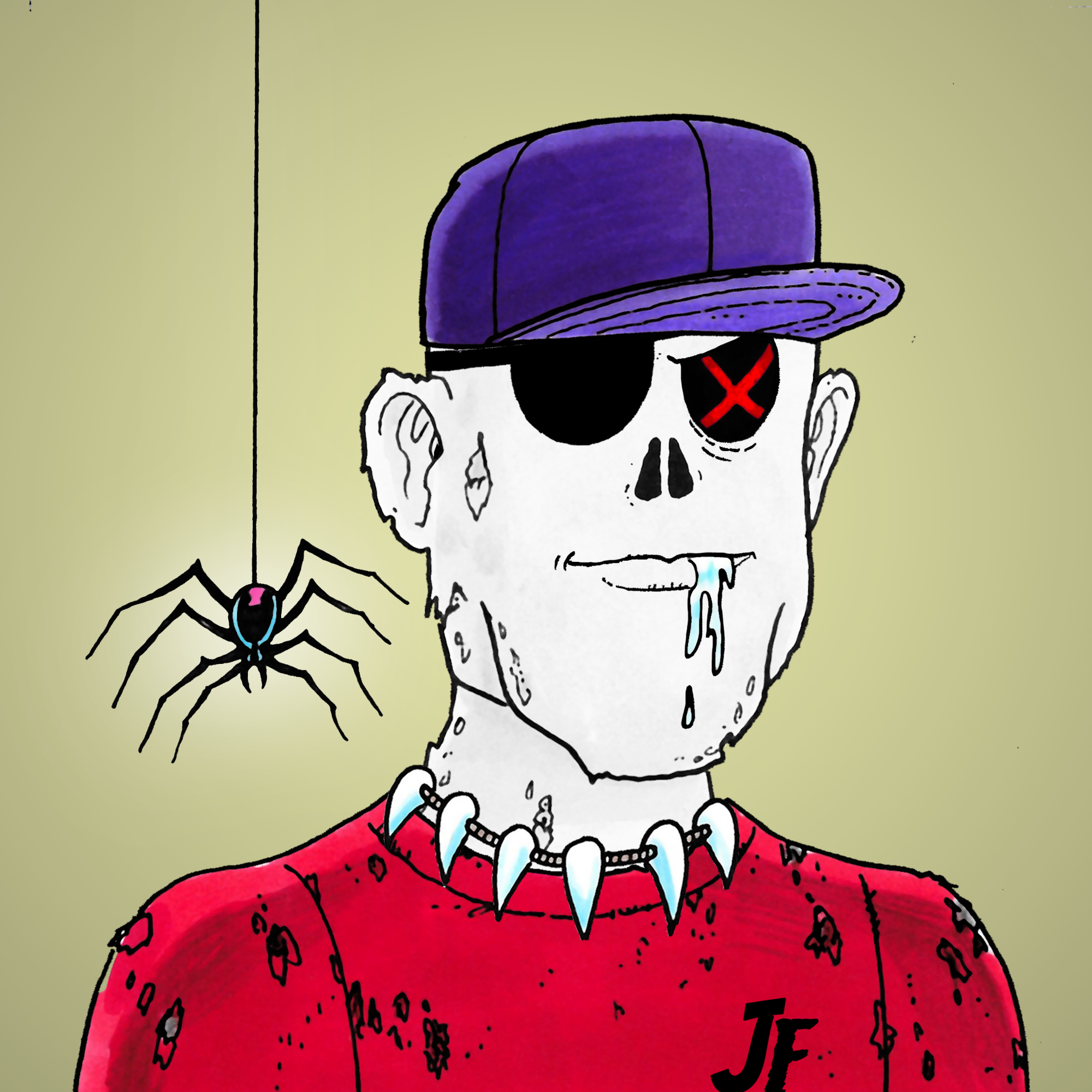 George Trosley - Jungle Freaks - Jungle Freak 4489 - NFT # 4489