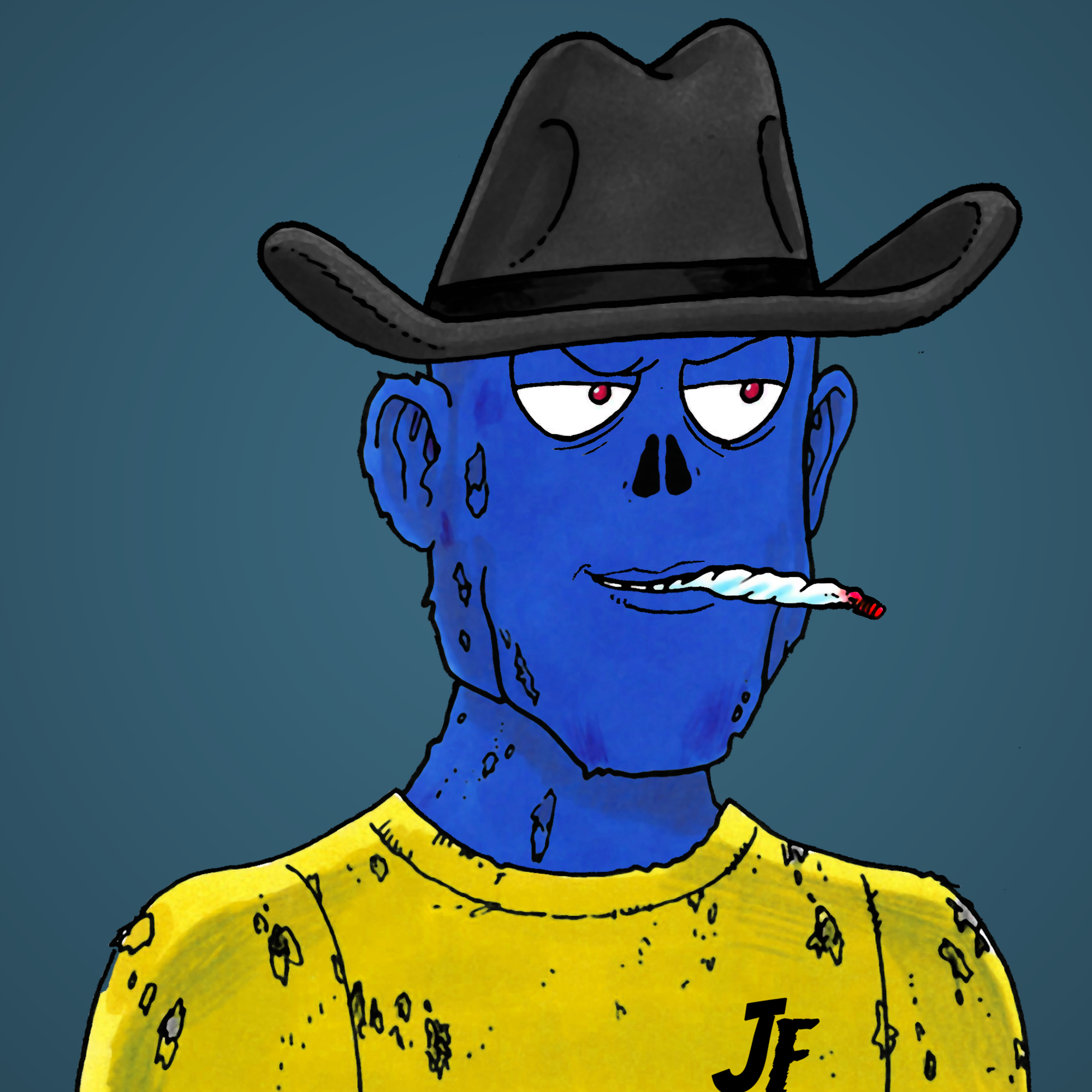 George Trosley - Jungle Freaks - Jungle Freak 4491 - NFT # 4491