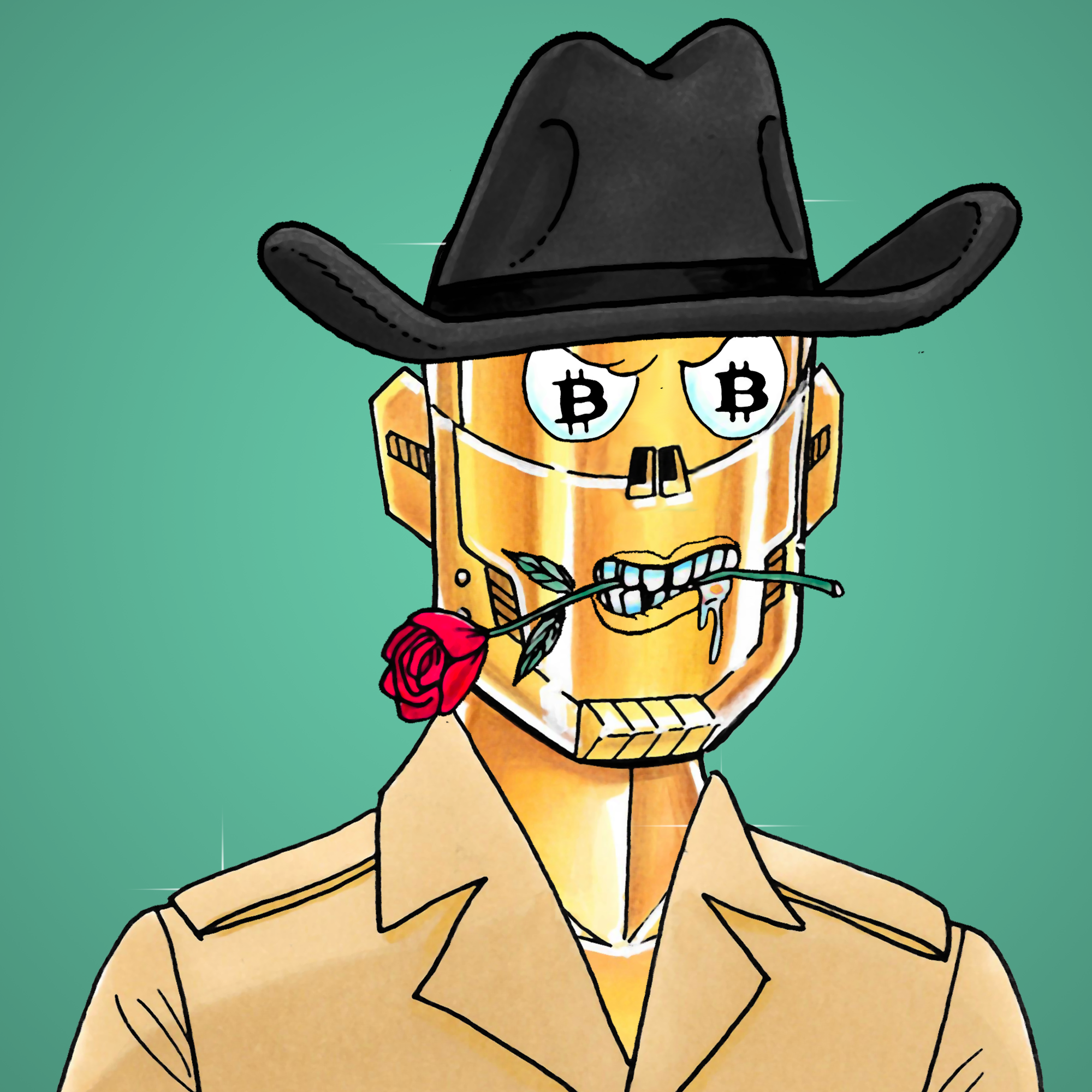 George Trosley - Jungle Freaks - Jungle Freak 4495 - NFT # 4495