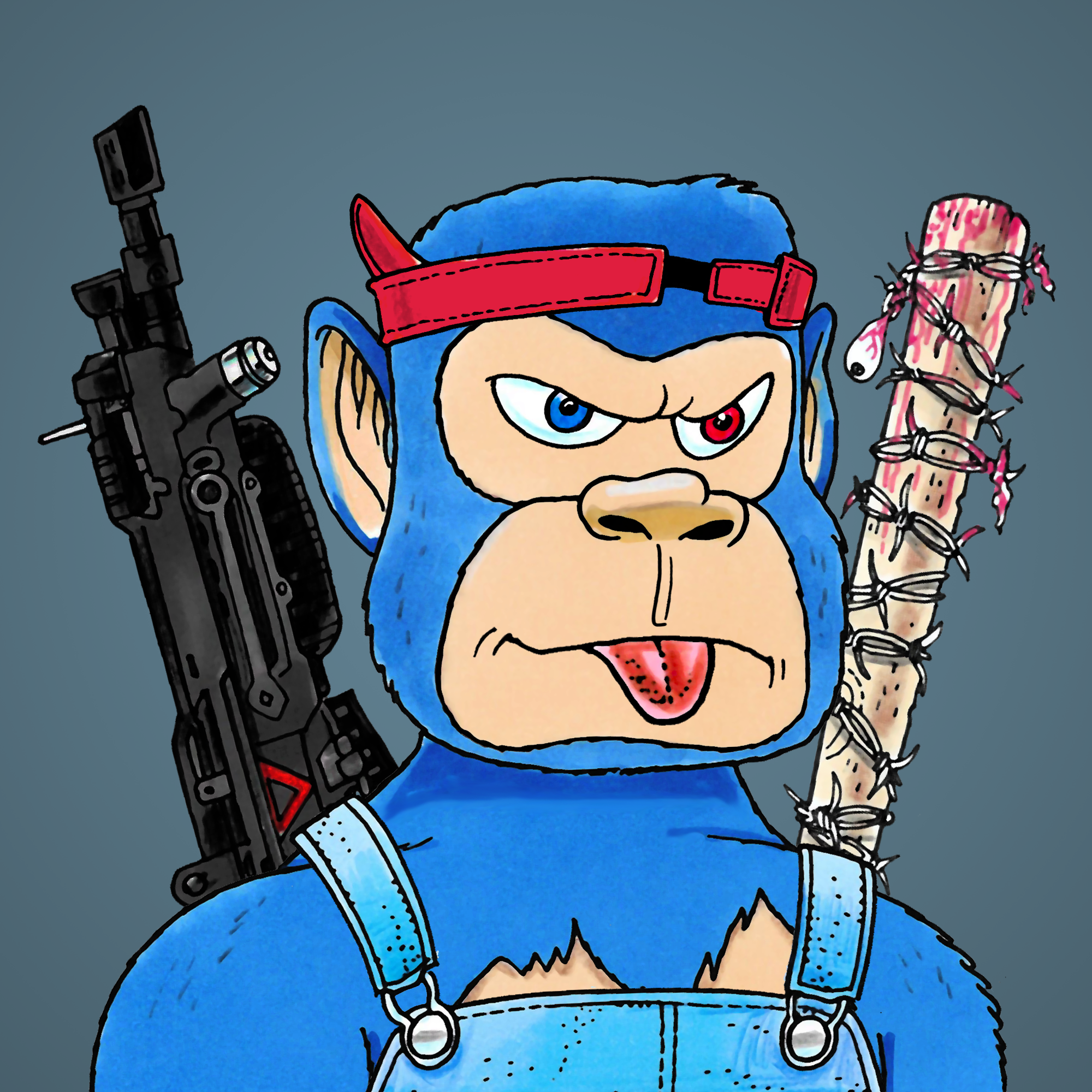 George Trosley - Jungle Freaks - Jungle Freak 4500 - NFT # 4500