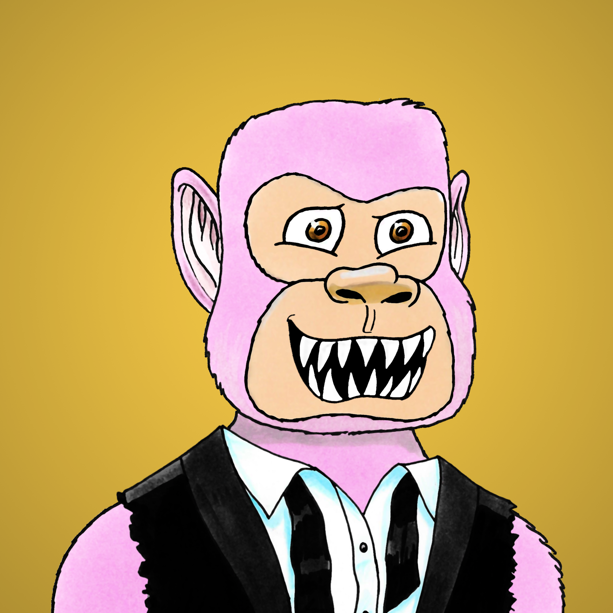 George Trosley - Jungle Freaks - Jungle Freak 4501 - NFT # 4501