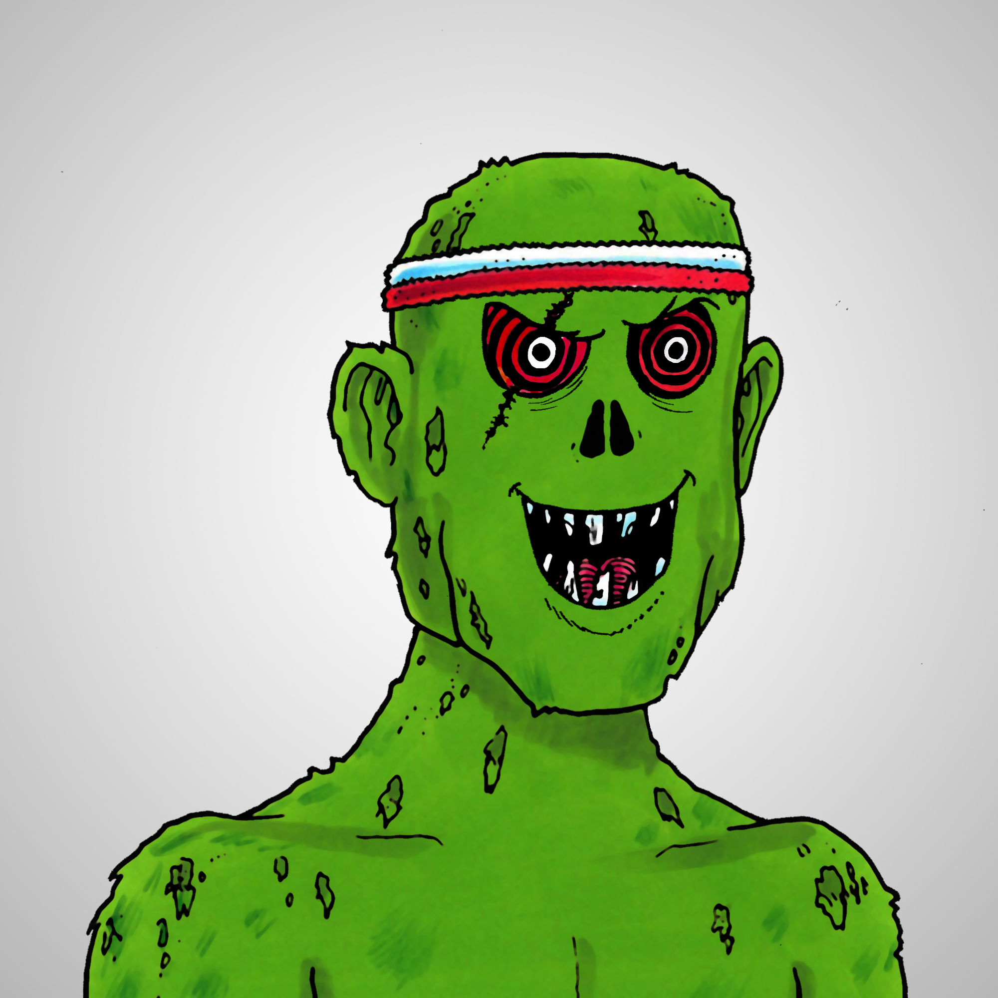 George Trosley - Jungle Freaks - Jungle Freak 4505 - NFT # 4505