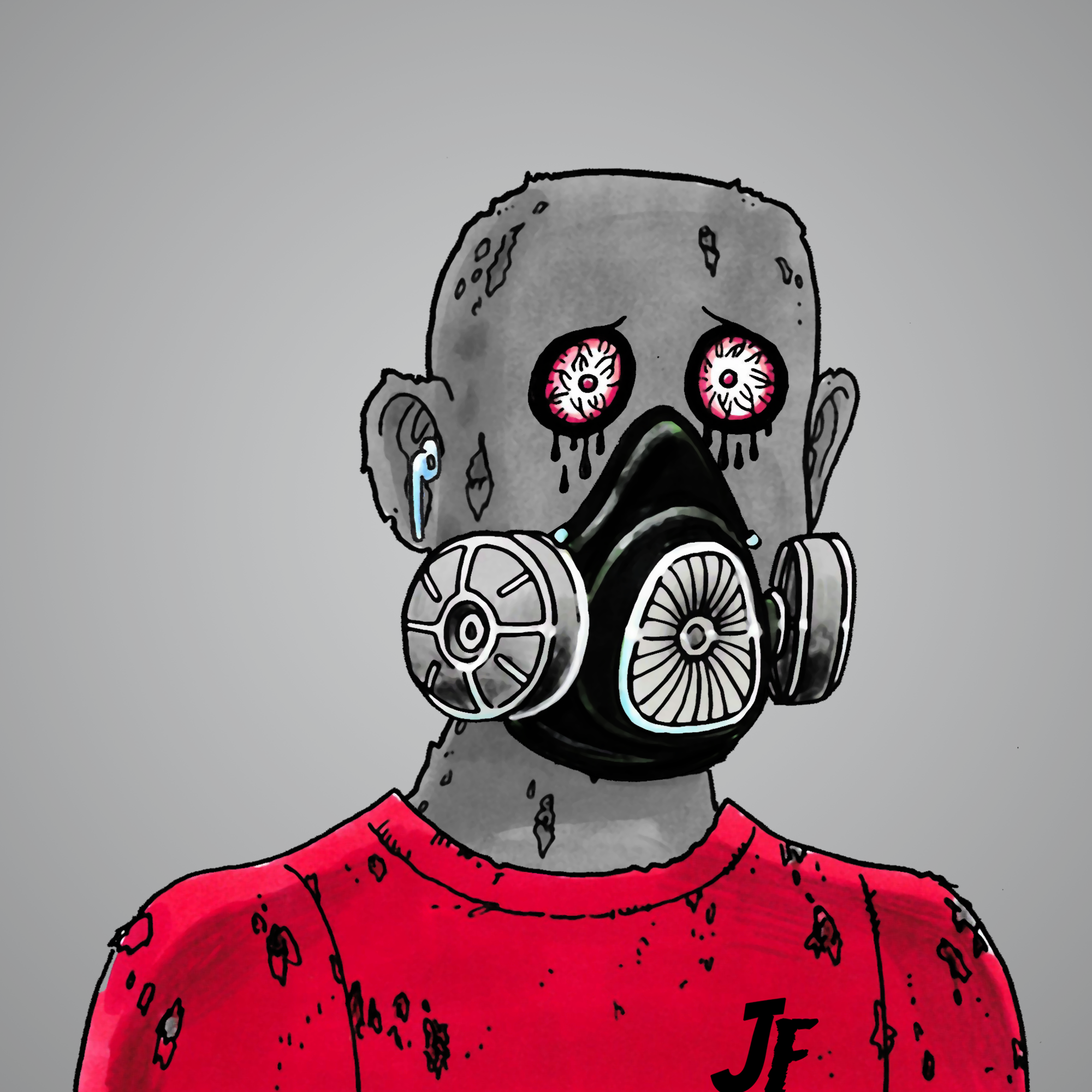 George Trosley - Jungle Freaks - Jungle Freak 4513 - NFT # 4513