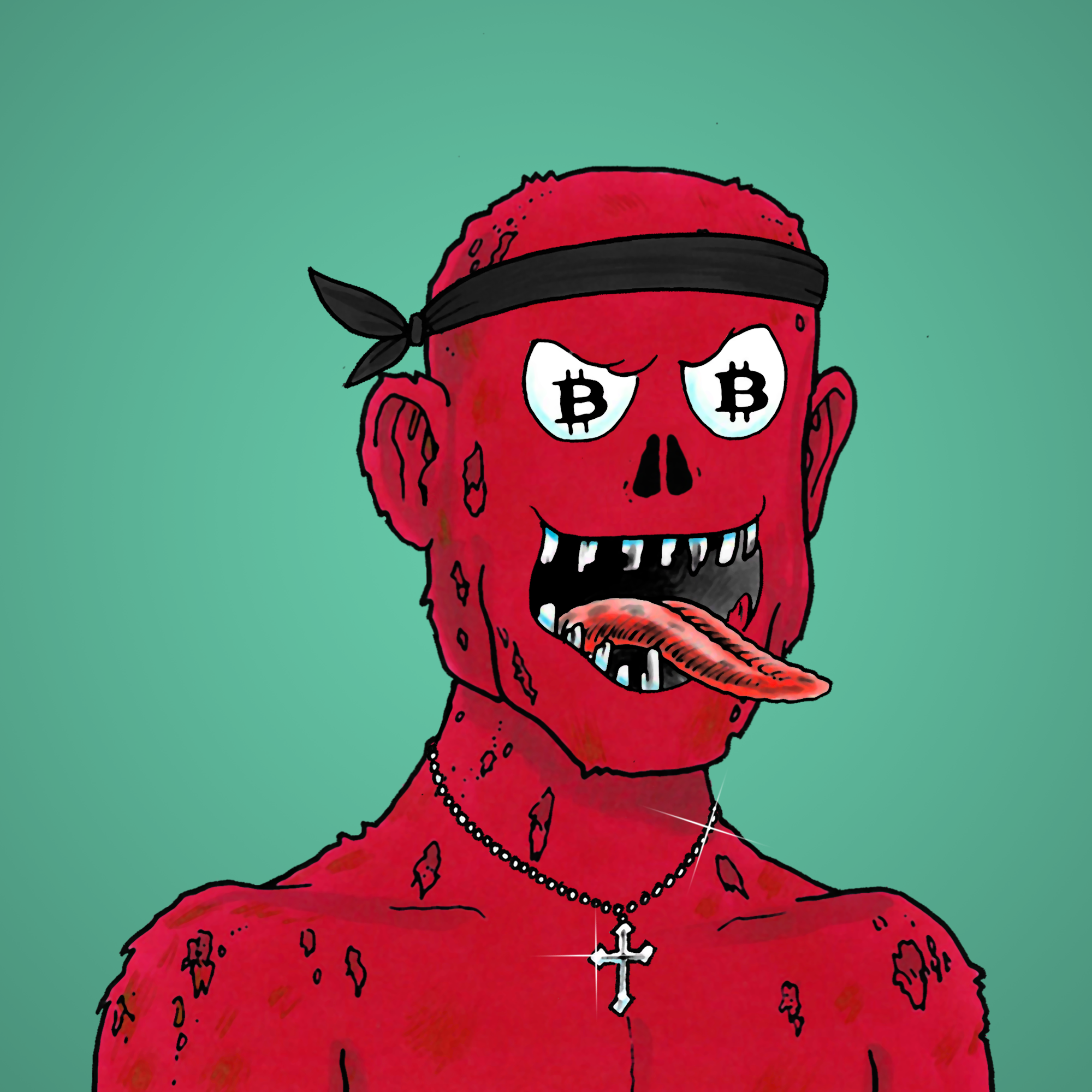 George Trosley - Jungle Freaks - Jungle Freak 452 - NFT # 452